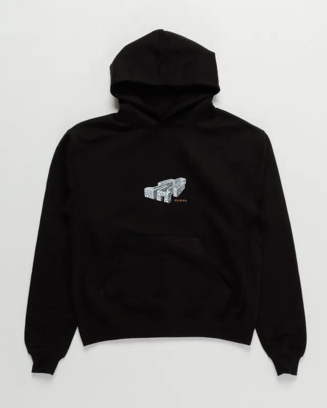 Lone Wander Hoody - Black sold by Wawwa