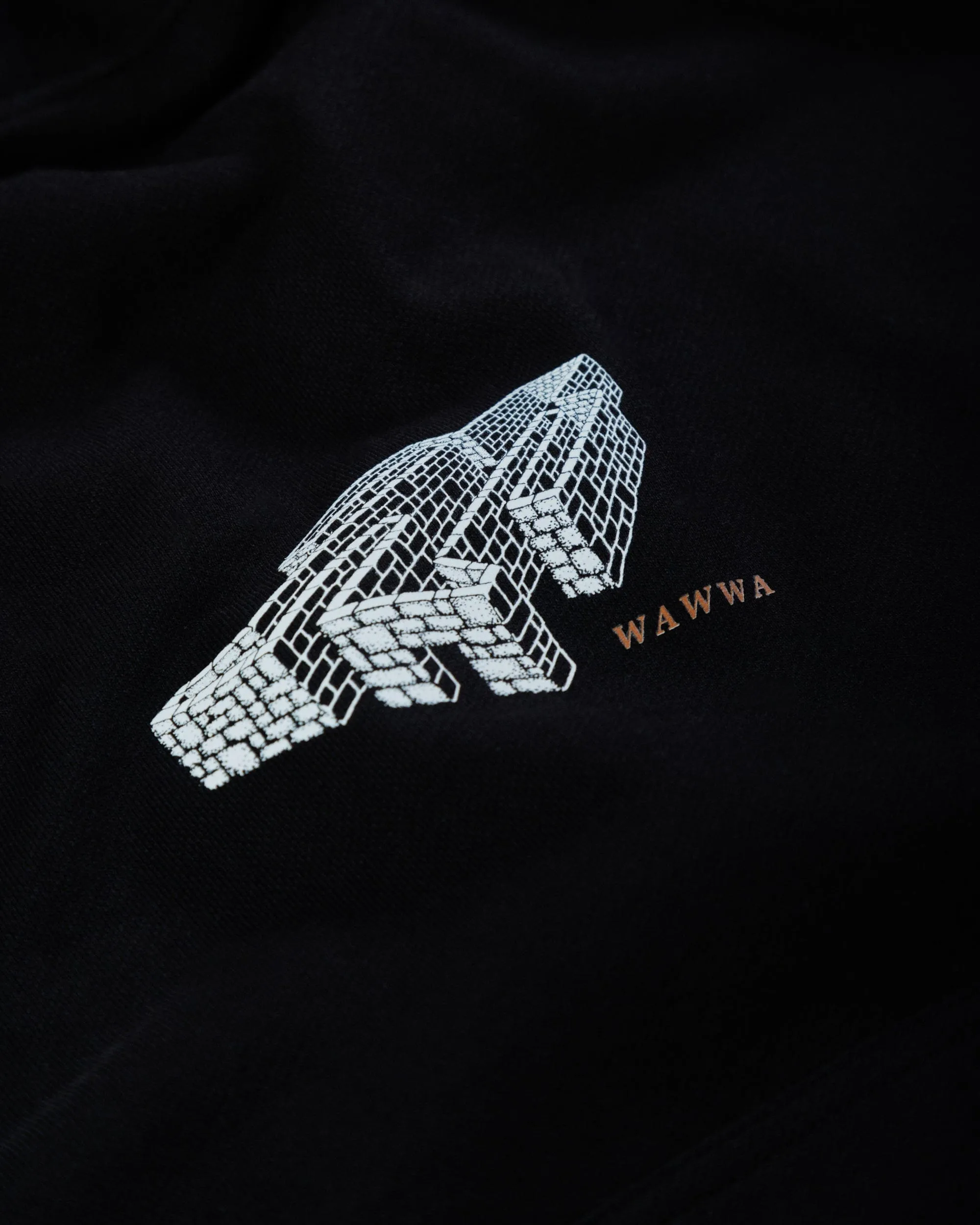 Lone Wander Hoody - Black sold by Wawwa product image thumbnail 4