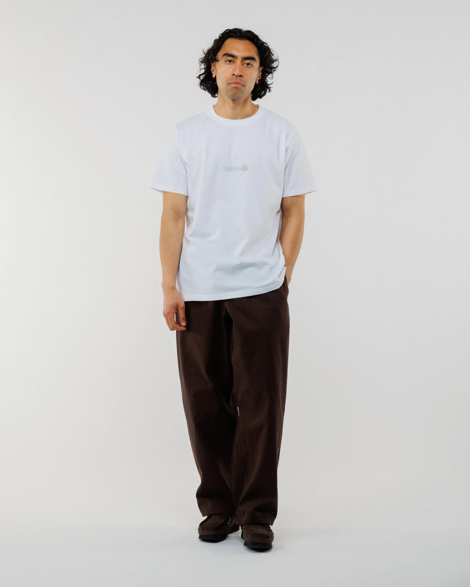Wander T-Shirt - White sold by Wawwa product image thumbnail 4
