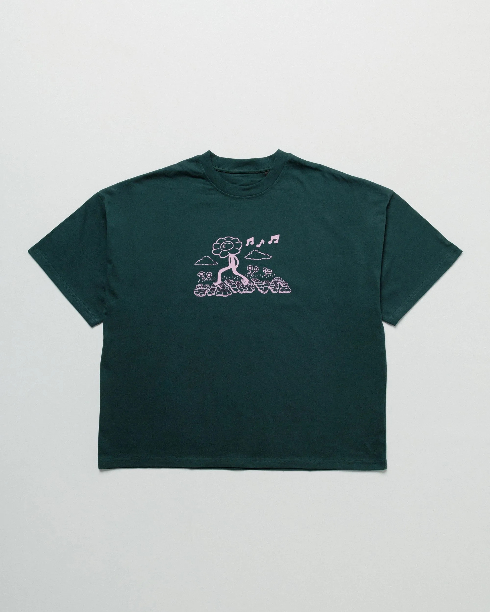 Whistling Box T-Shirt - Forest Green sold by Wawwa