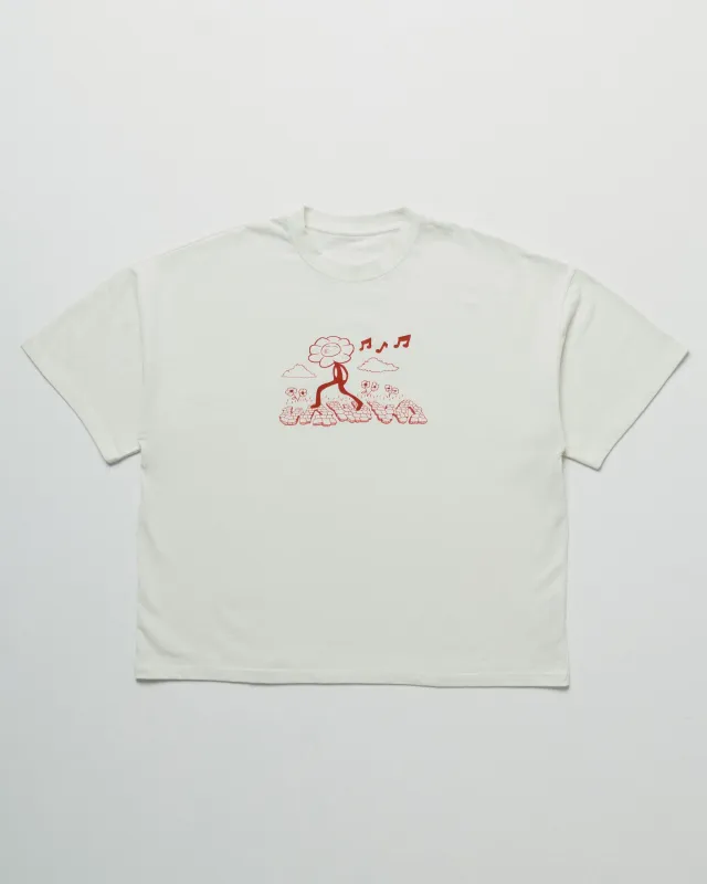 Whistling Box T-Shirt - Natural sold by Wawwa