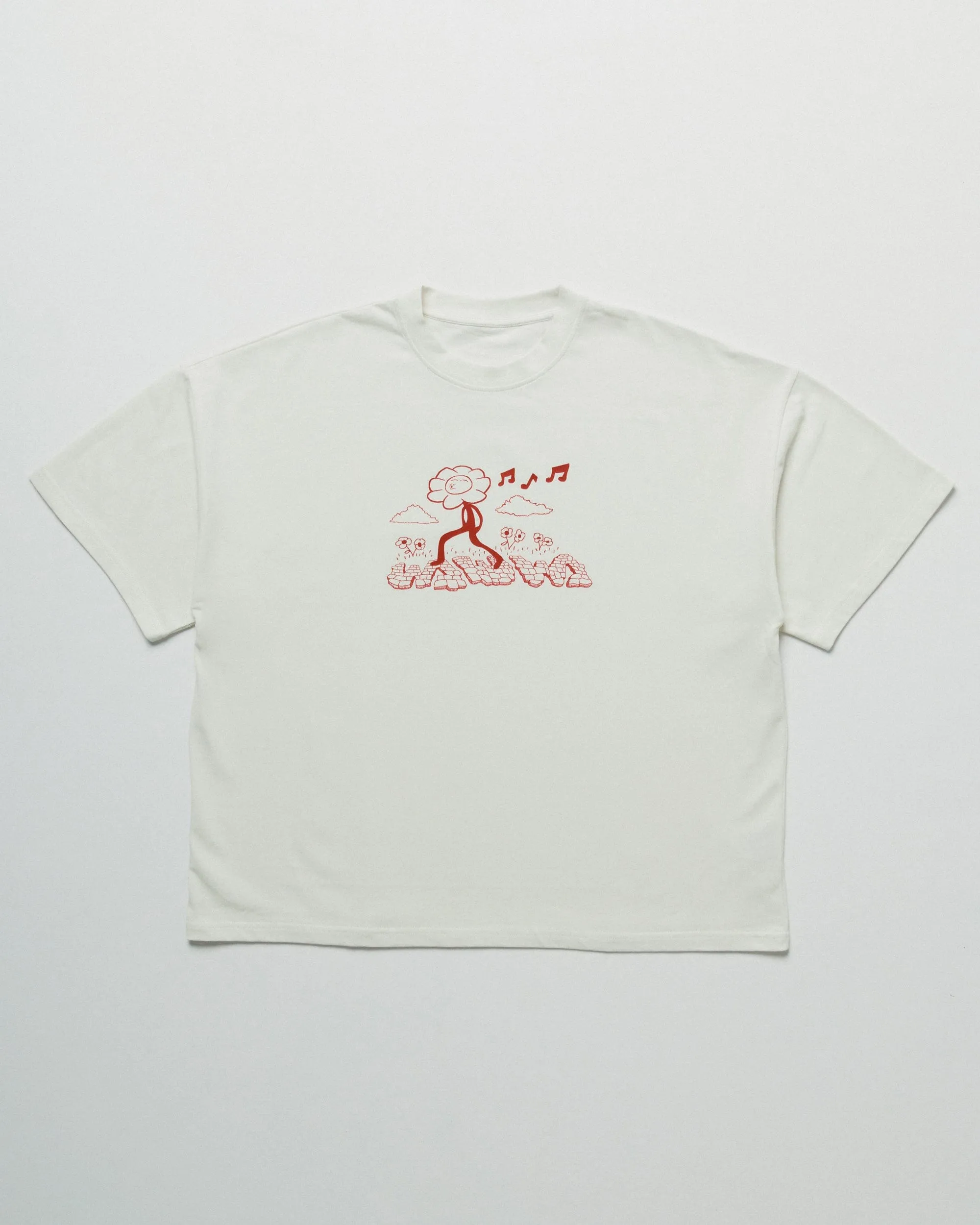 Whistling Box T-Shirt - Natural sold by Wawwa