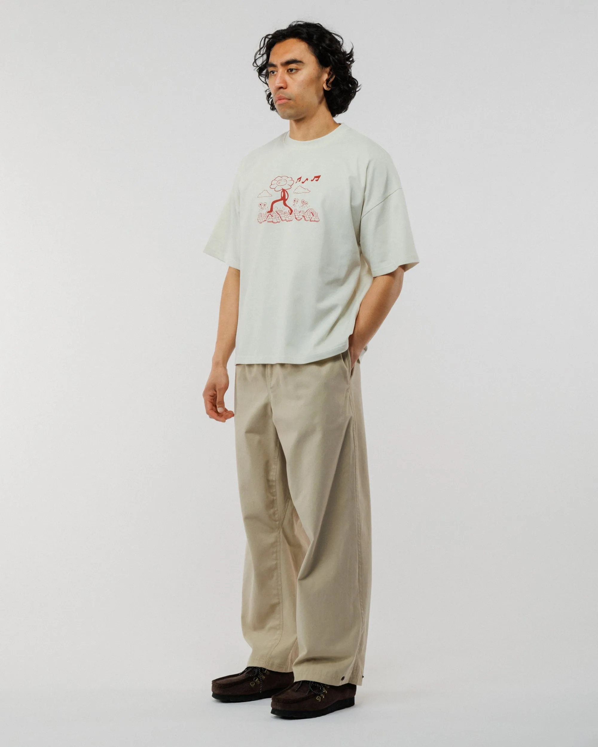 Whistling Box T-Shirt - Natural sold by Wawwa product image thumbnail 5