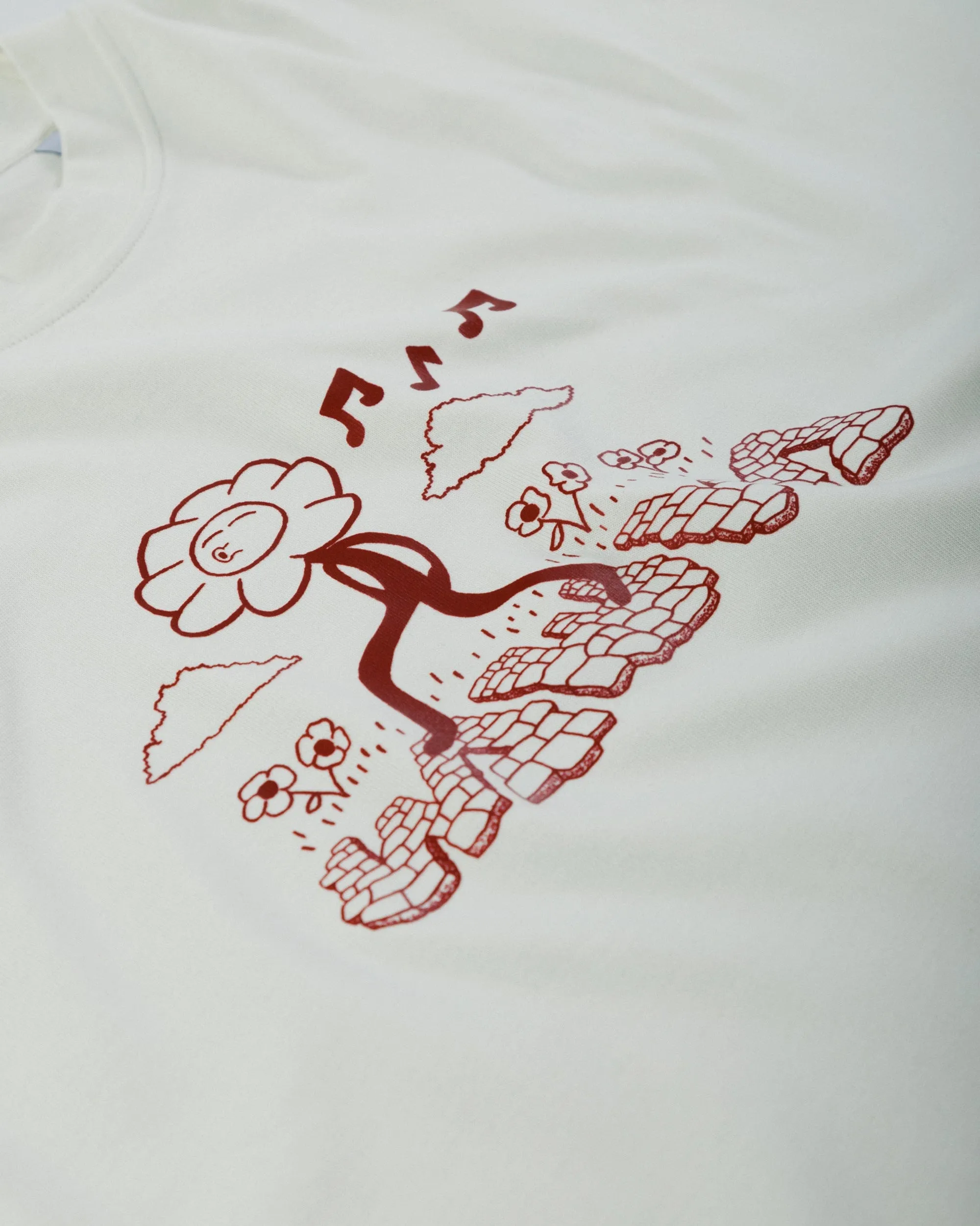 Whistling Box T-Shirt - Natural sold by Wawwa product image thumbnail 2