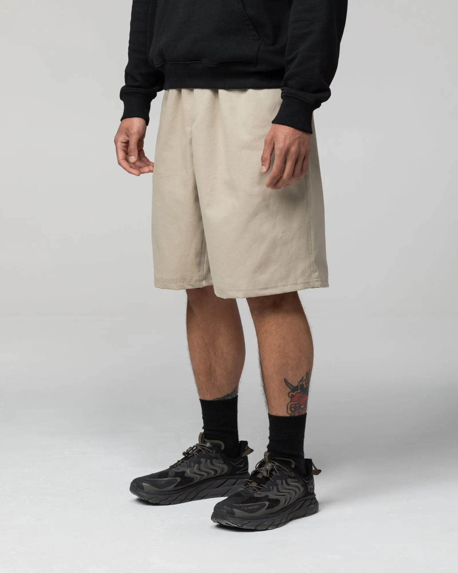 Zama Shorts - Stone Grey sold by Wawwa product image thumbnail 4