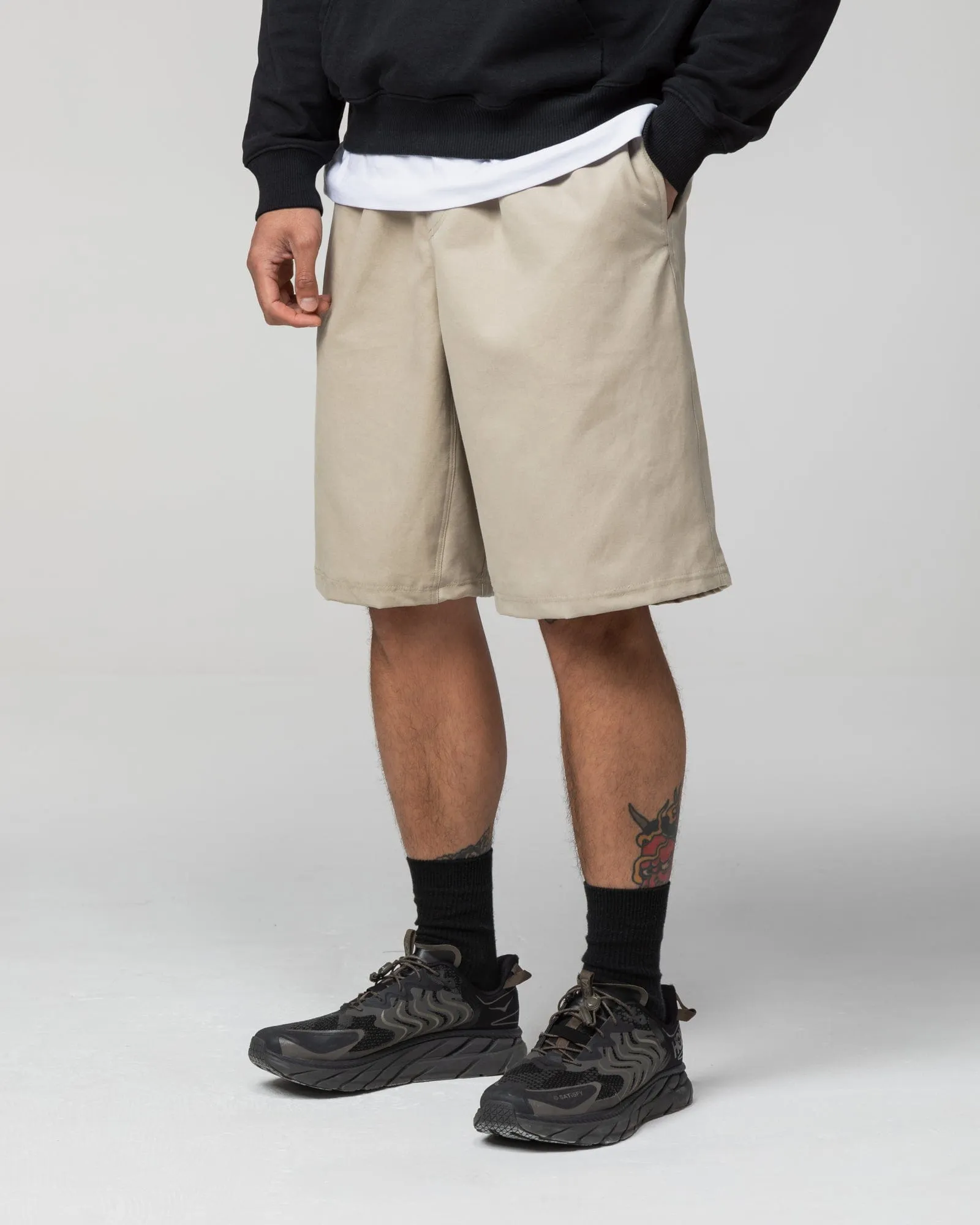 Zama Shorts - Stone Grey sold by Wawwa product image thumbnail 5