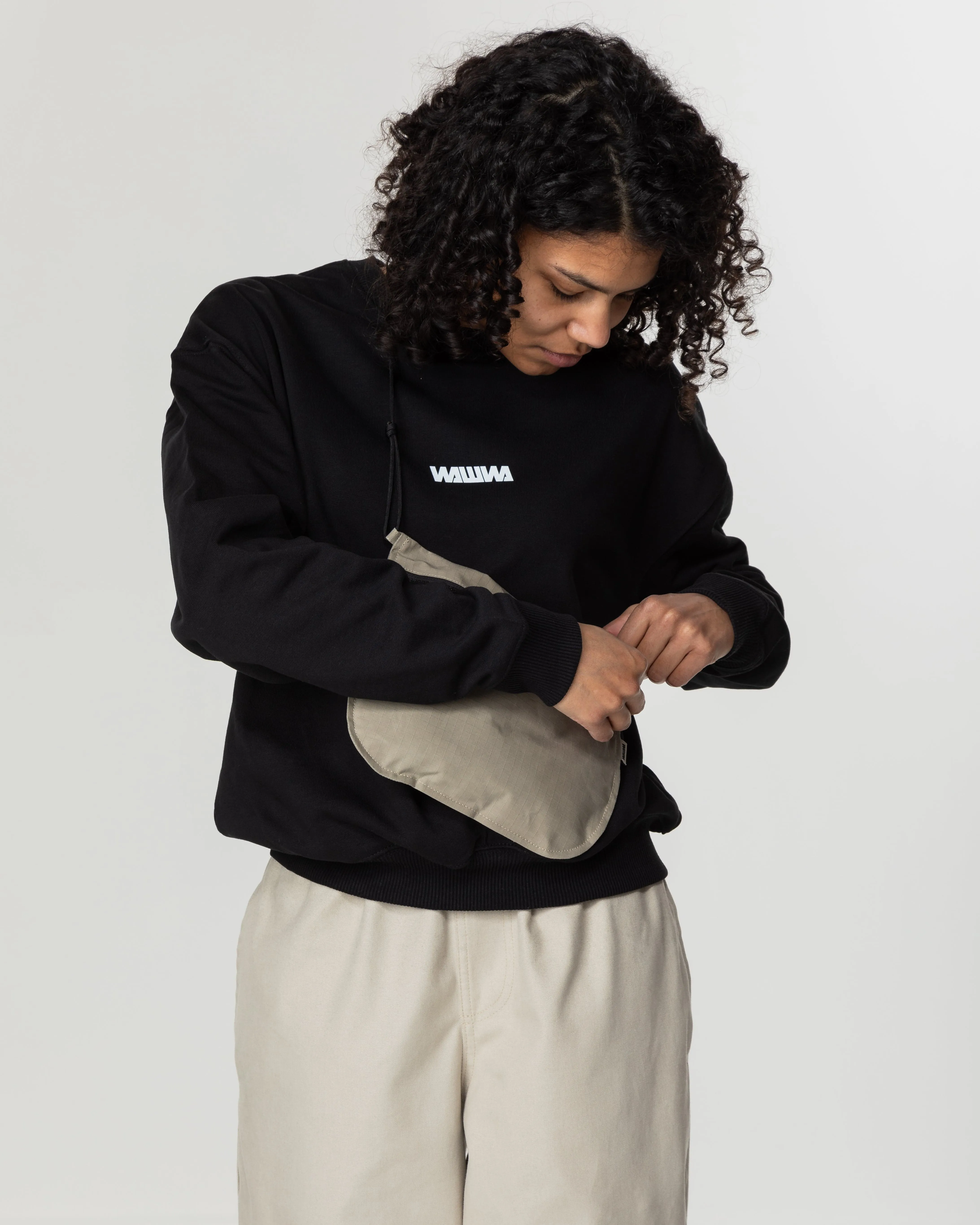 Sacoche Bag - Stone sold by Wawwa product image thumbnail 3