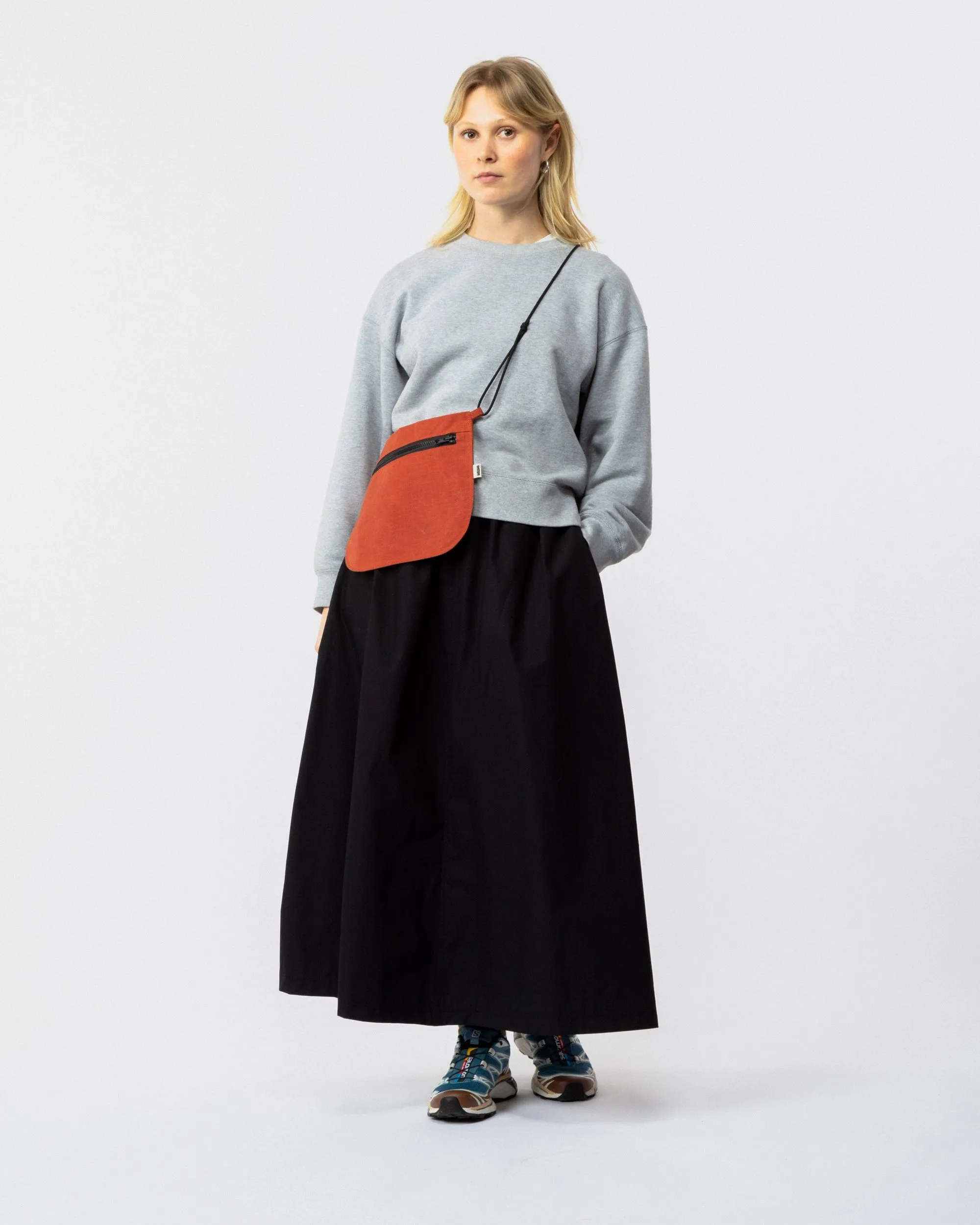 Ayla Poplin Skirt - Black sold by Wawwa product image thumbnail 2