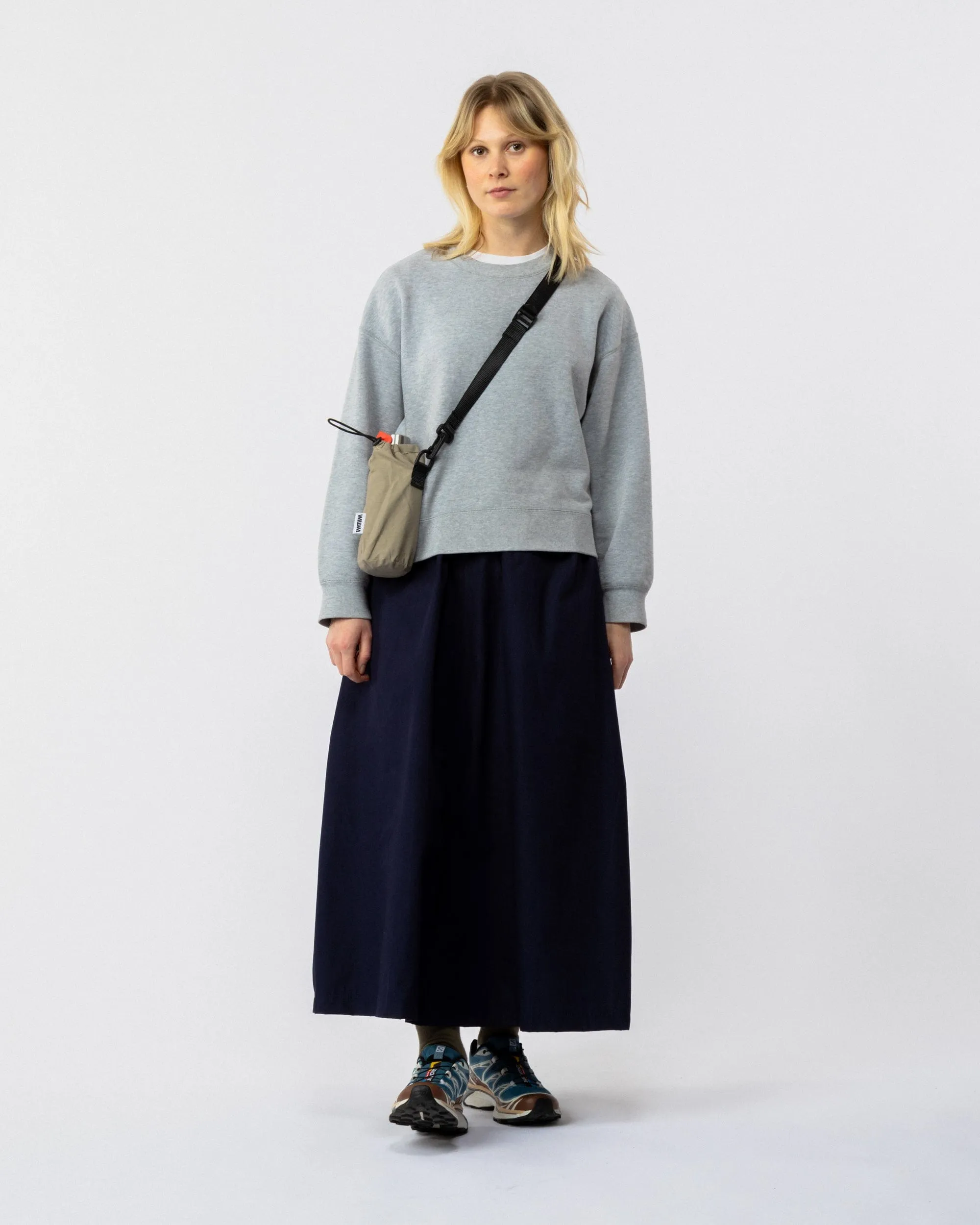 Ayla Poplin Skirt - Indigo Blue sold by Wawwa product image thumbnail 2