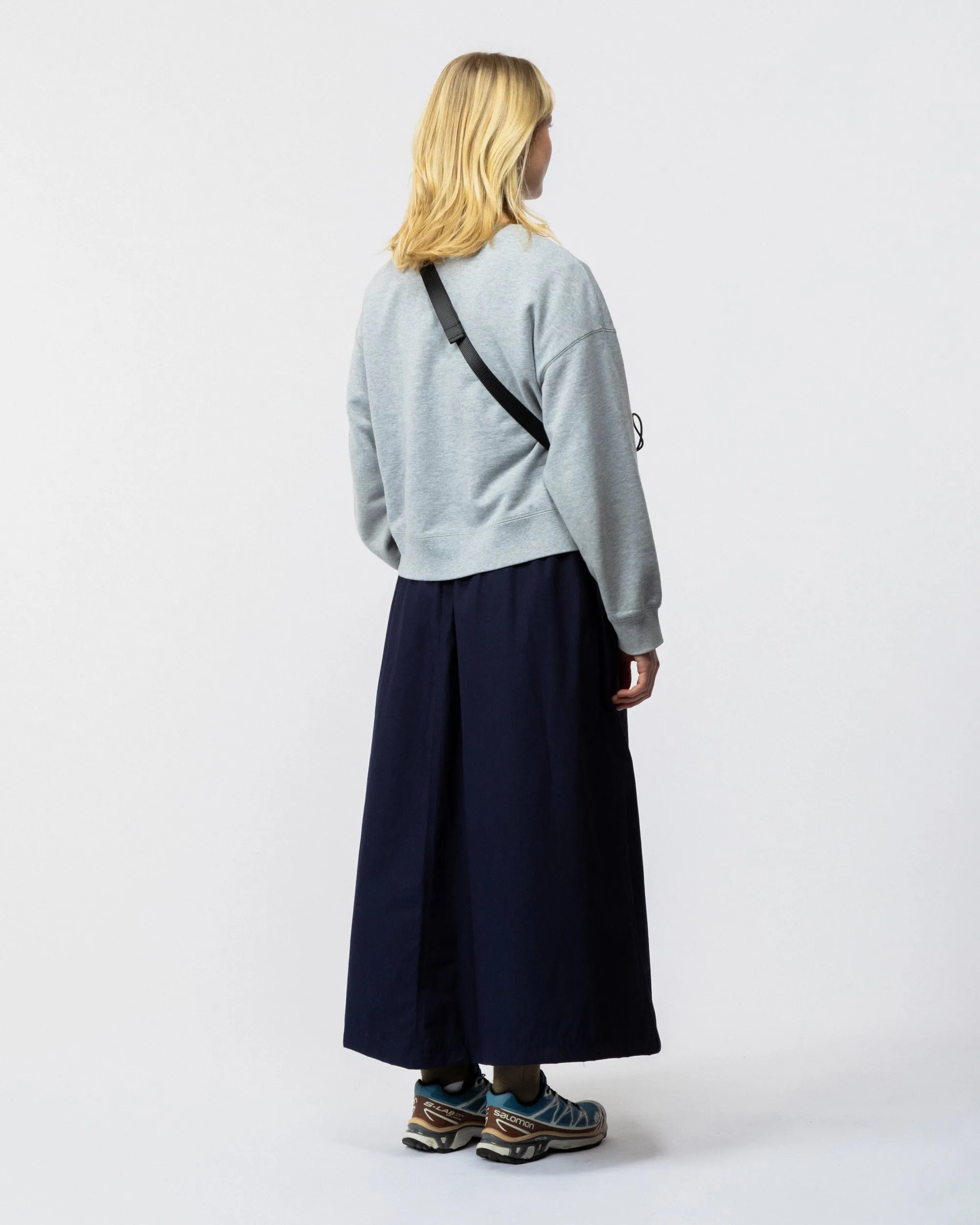 Ayla Poplin Skirt - Indigo Blue sold by Wawwa product image thumbnail 4