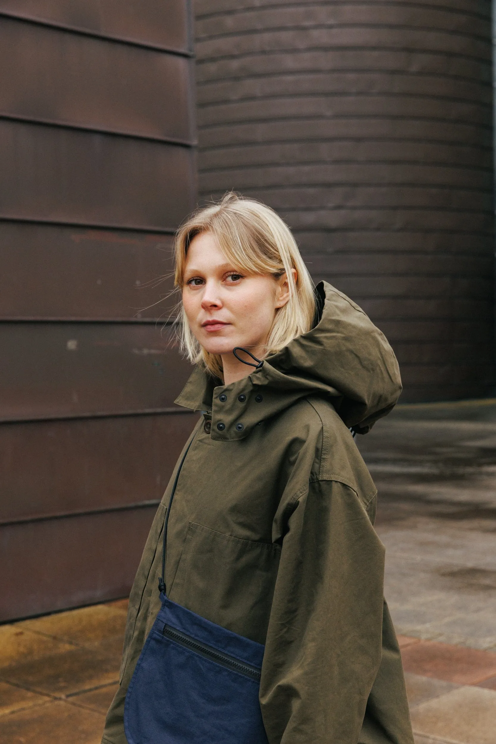 Detachable Hood - Khaki Green sold by Wawwa product image thumbnail 5