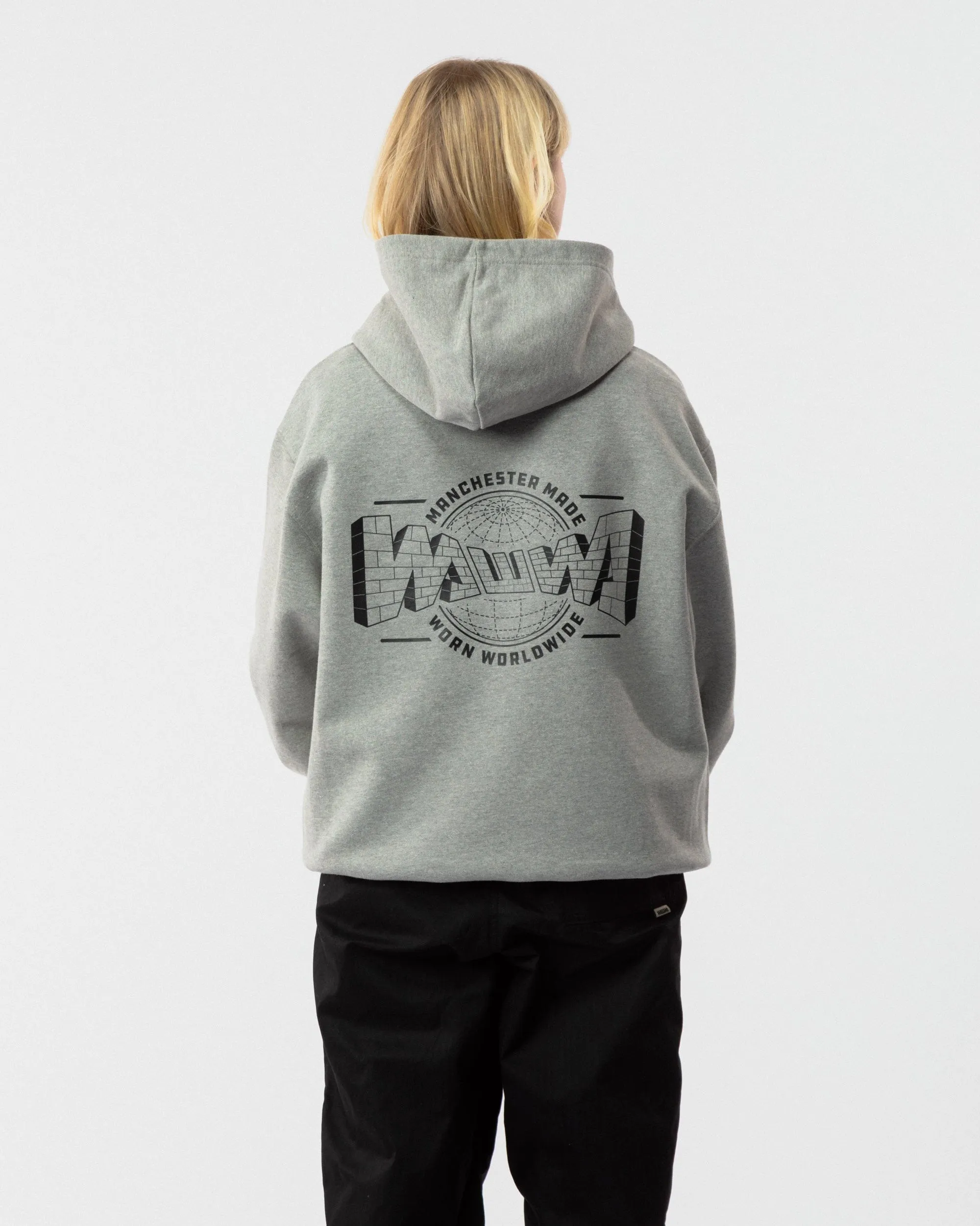Cornerstone 470 Hoody - Grey Marl sold by Wawwa product image thumbnail 4