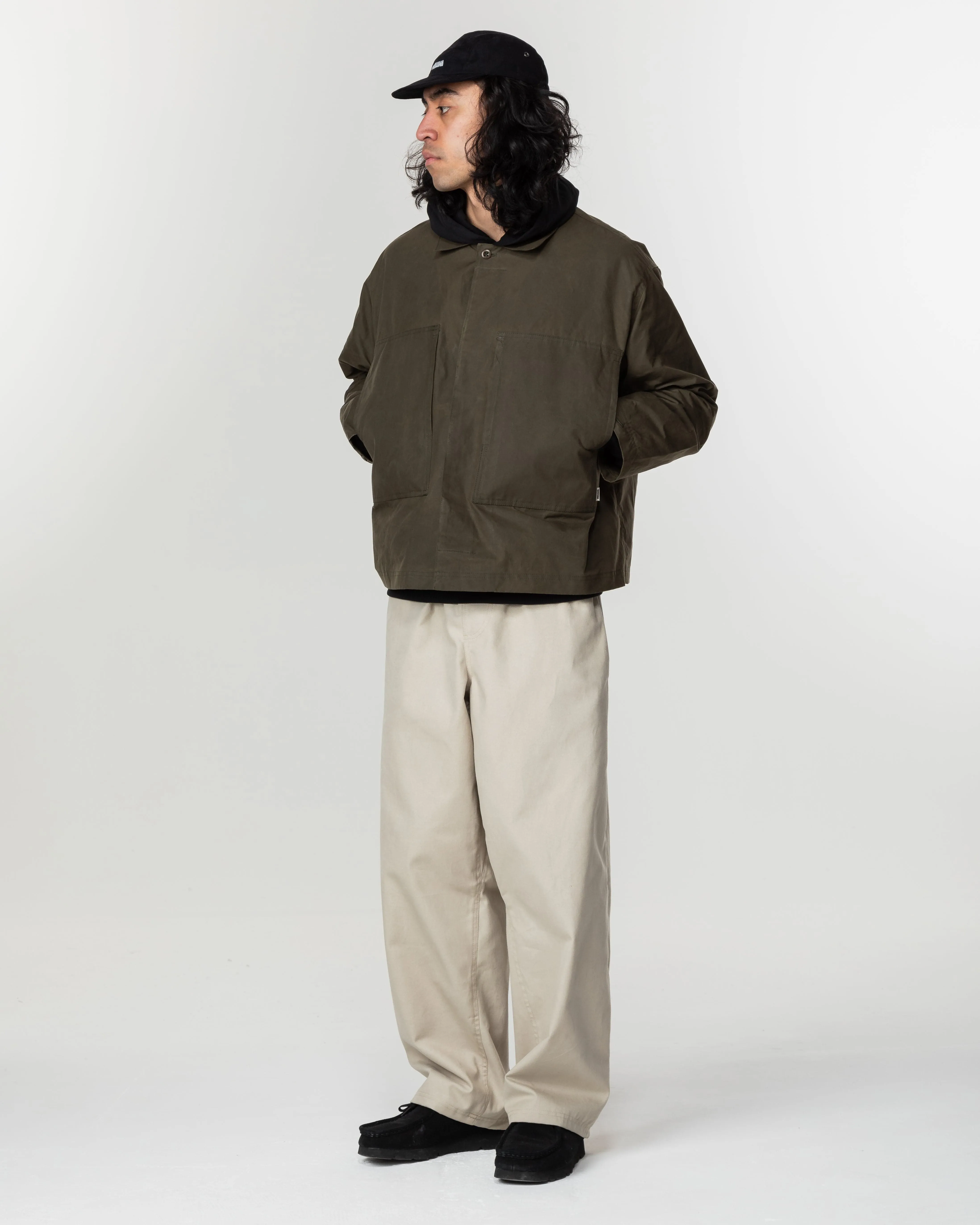 Nell Overshirt - Khaki Green sold by Wawwa product image thumbnail 4