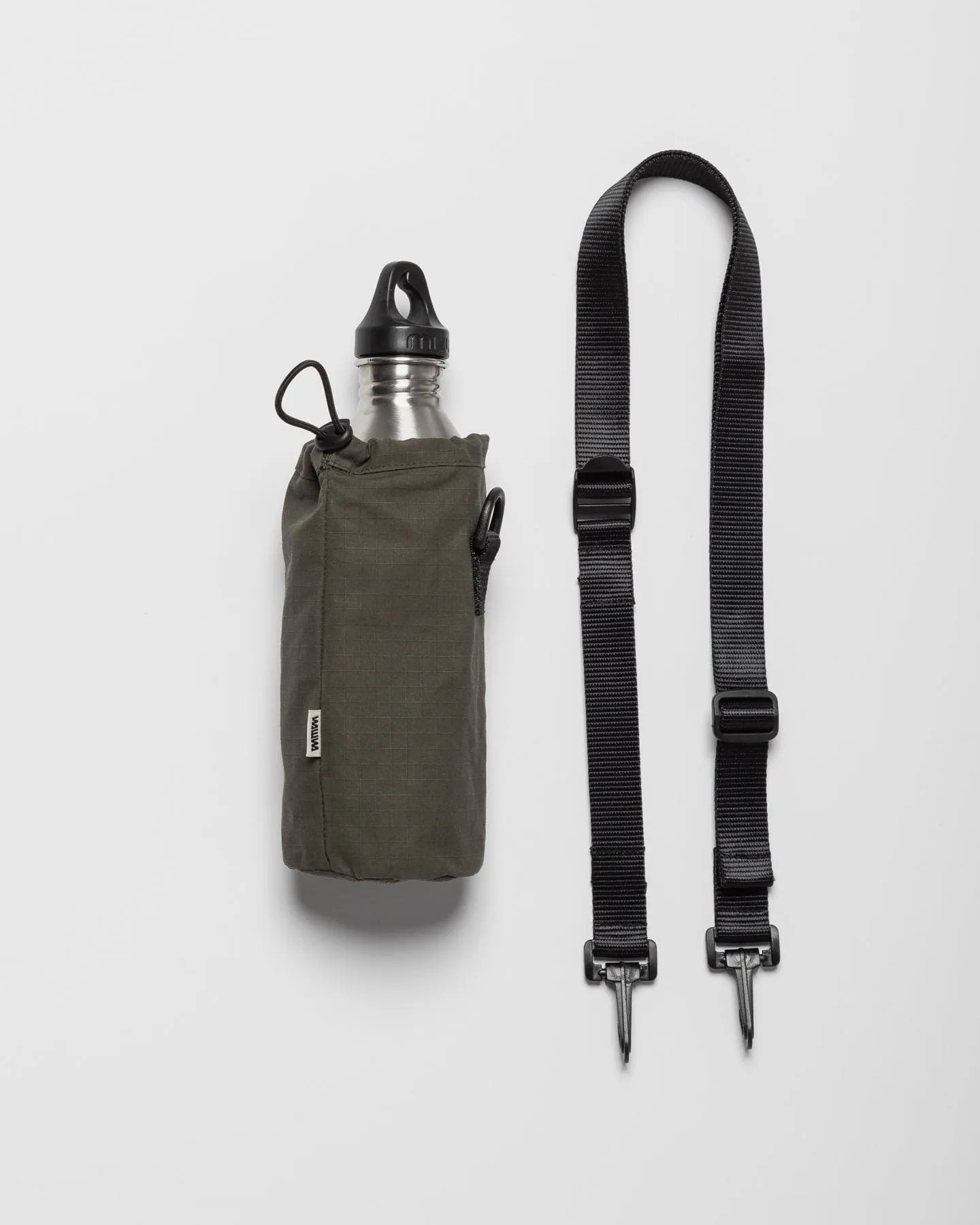 Water Bottle Holder - Dark Olive sold by Wawwa