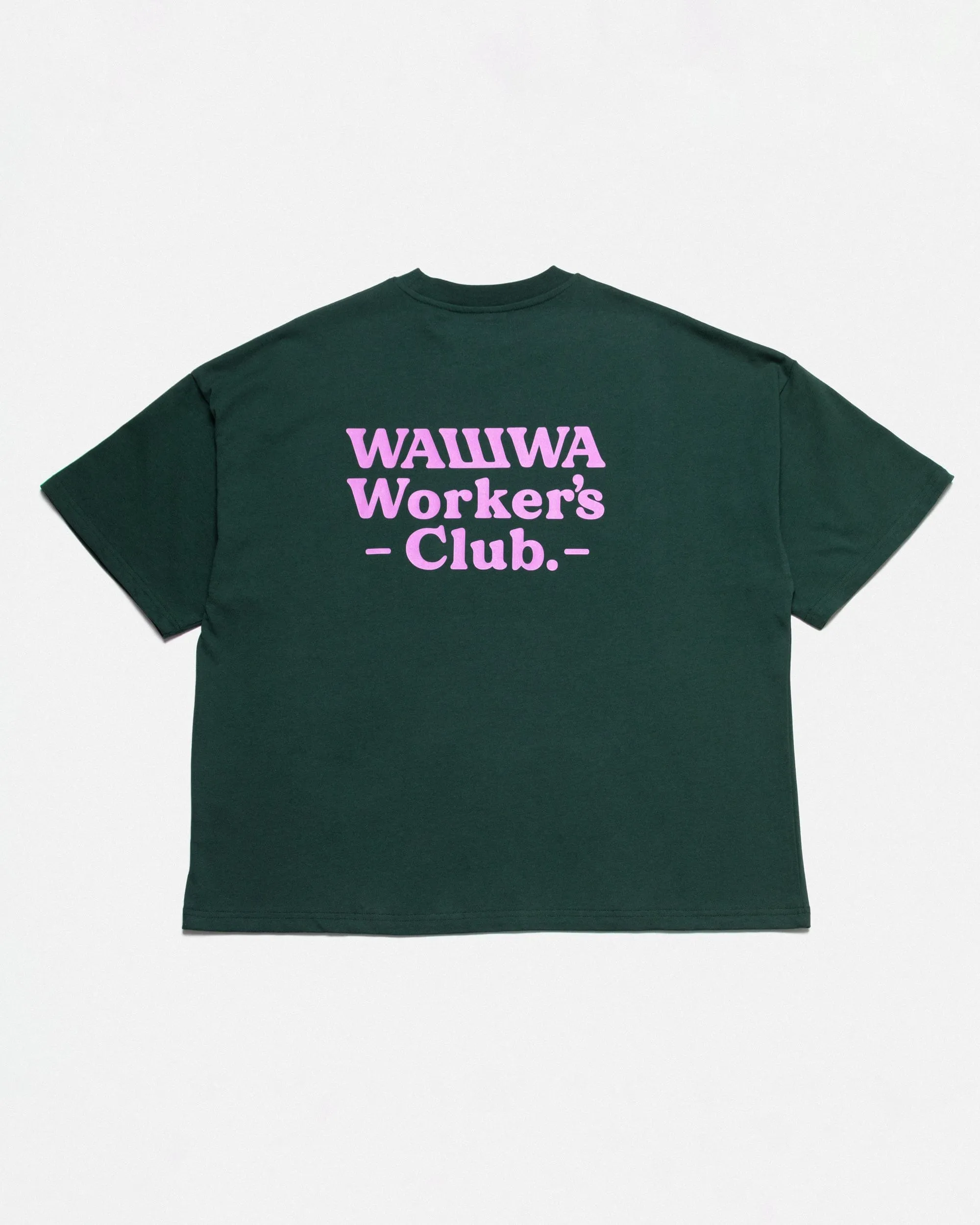 Worker's Box T-Shirt - Forest Green sold by Wawwa product image thumbnail 2