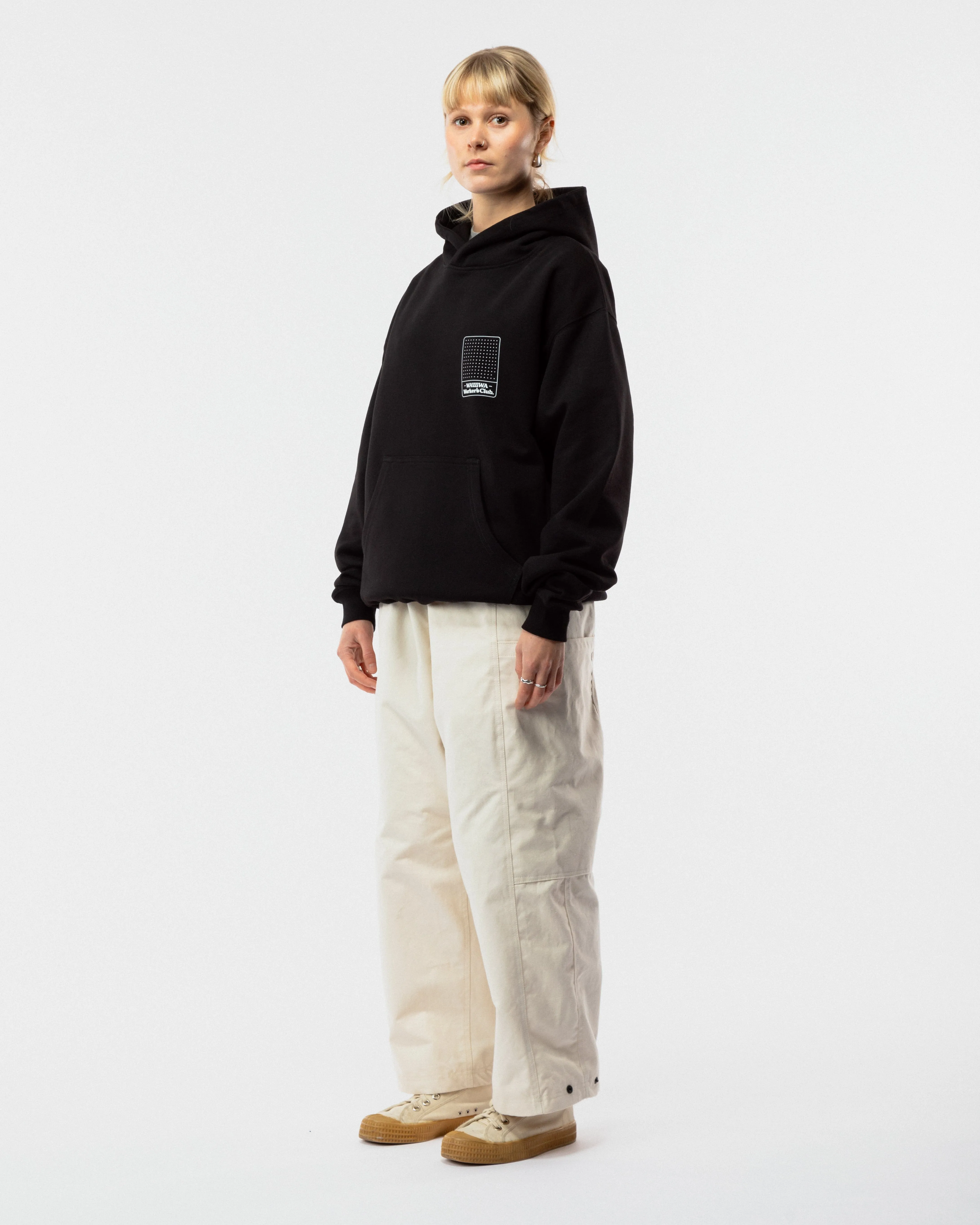 Worker's 470 Hoody - Black sold by Wawwa product image thumbnail 4