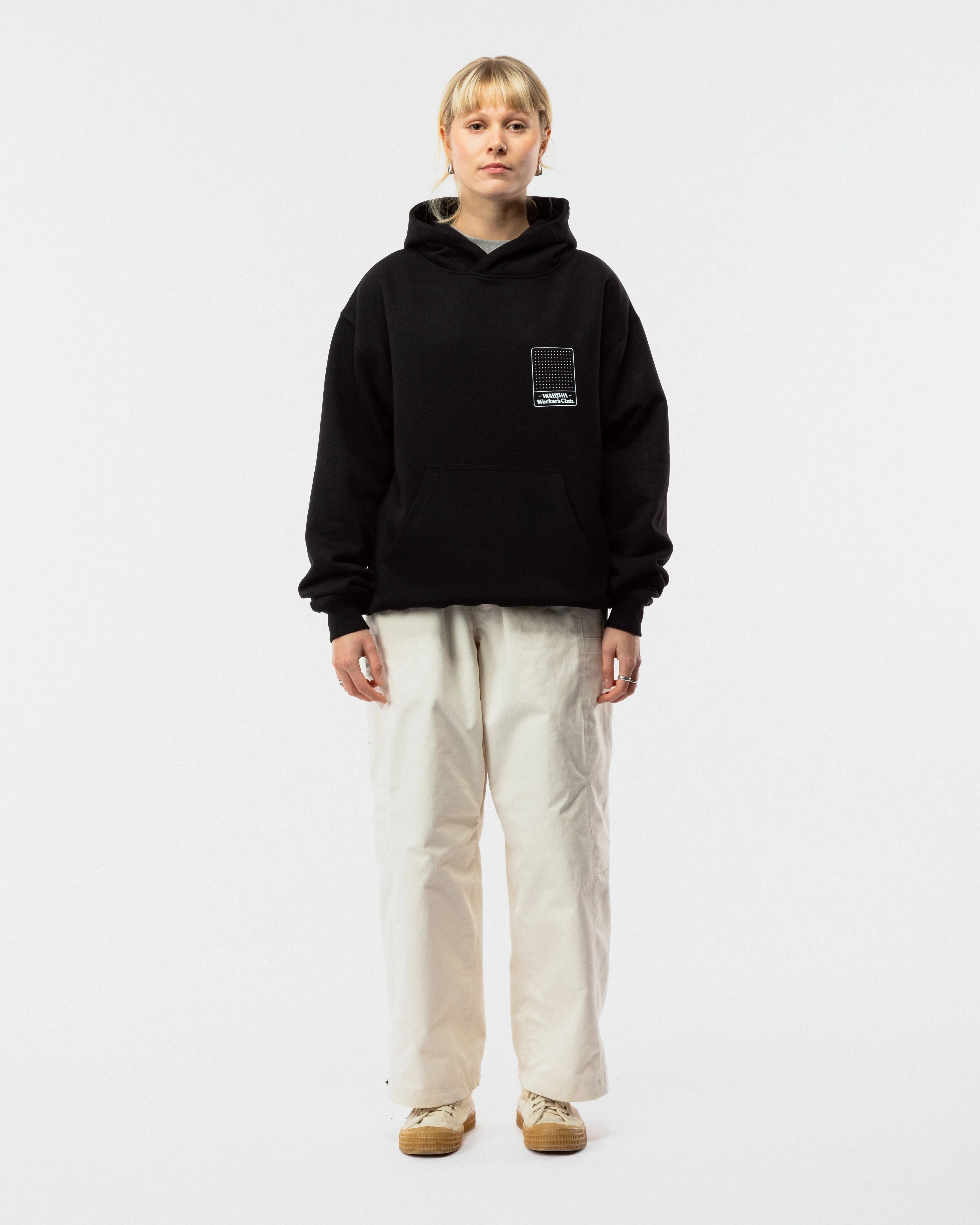 Worker's 470 Hoody - Black sold by Wawwa product image thumbnail 3