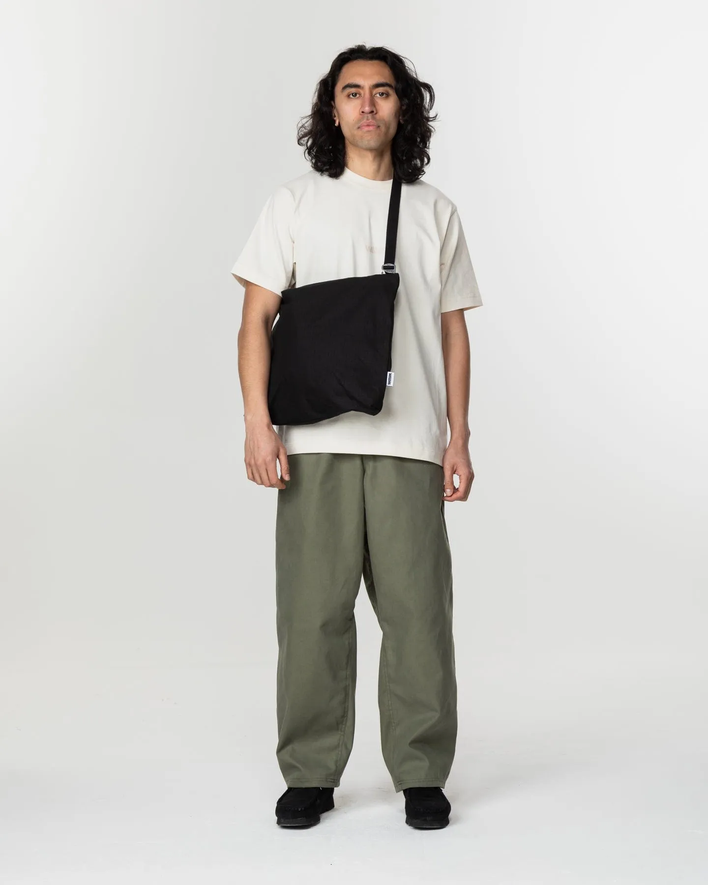 Water Resistant Messenger Bag - Black sold by Wawwa product image thumbnail 2