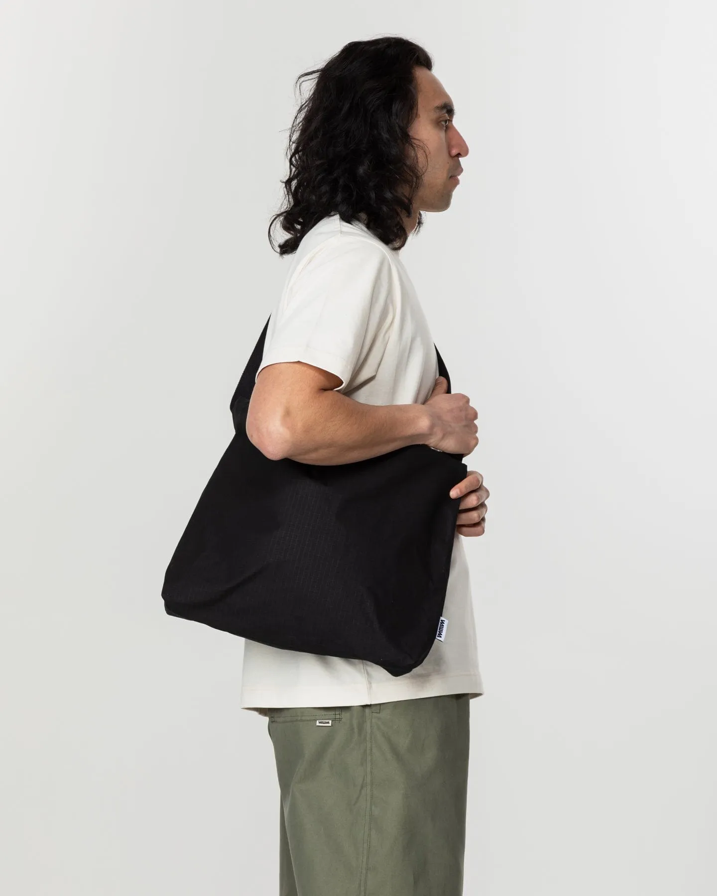 Water Resistant Messenger Bag - Black sold by Wawwa product image thumbnail 4