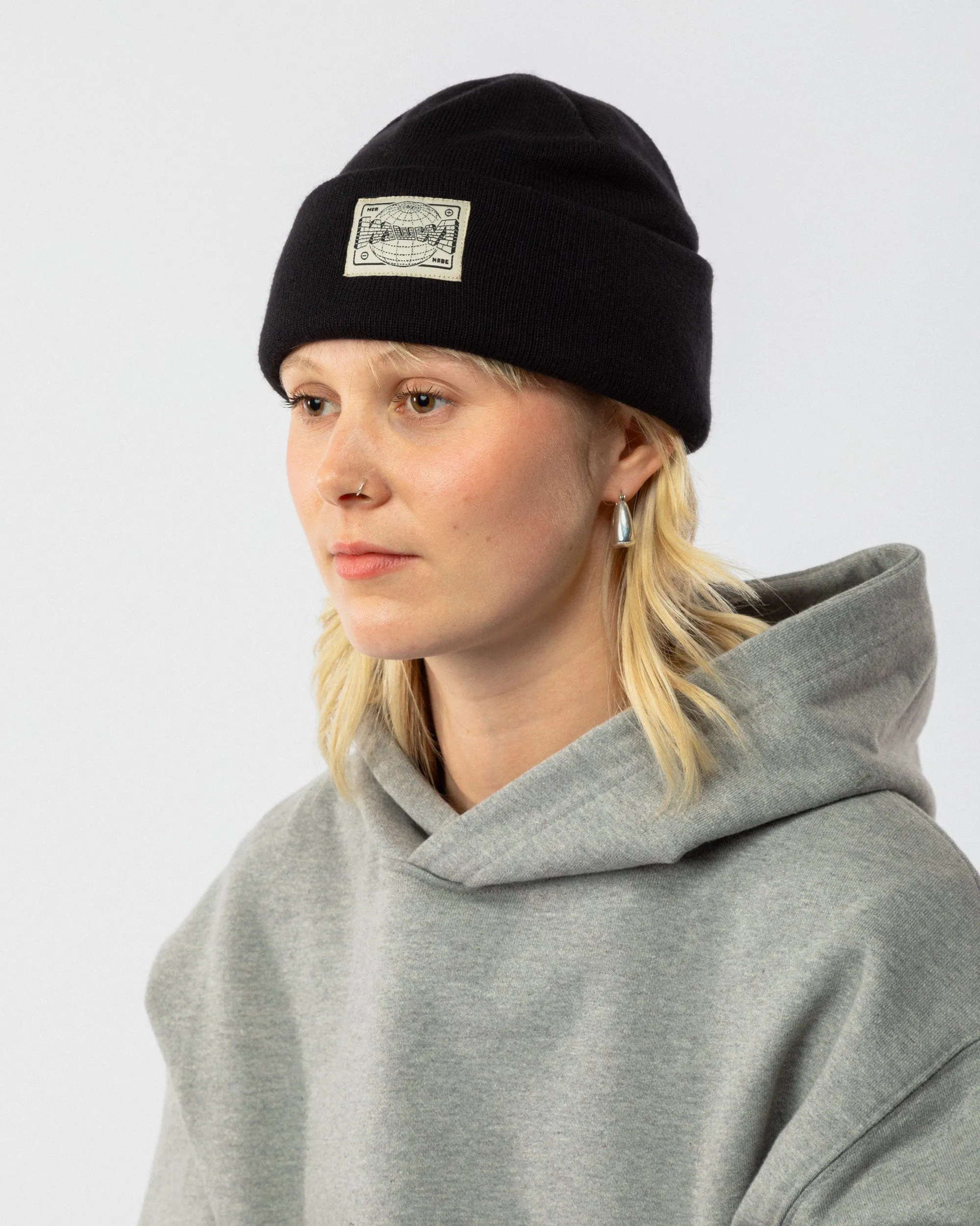 Studio Worker's Beanie - Black sold by Wawwa product image thumbnail 3
