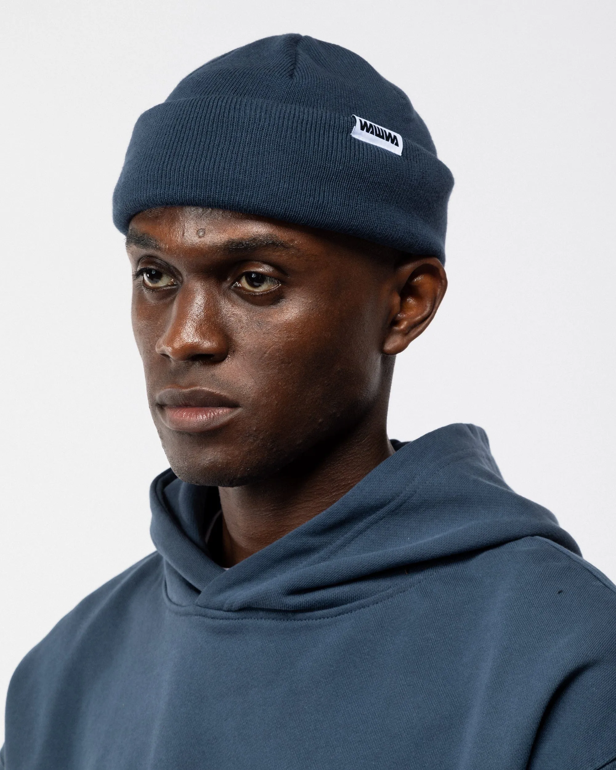 Mill Cotton Beanie - Indigo sold by Wawwa product image thumbnail 2