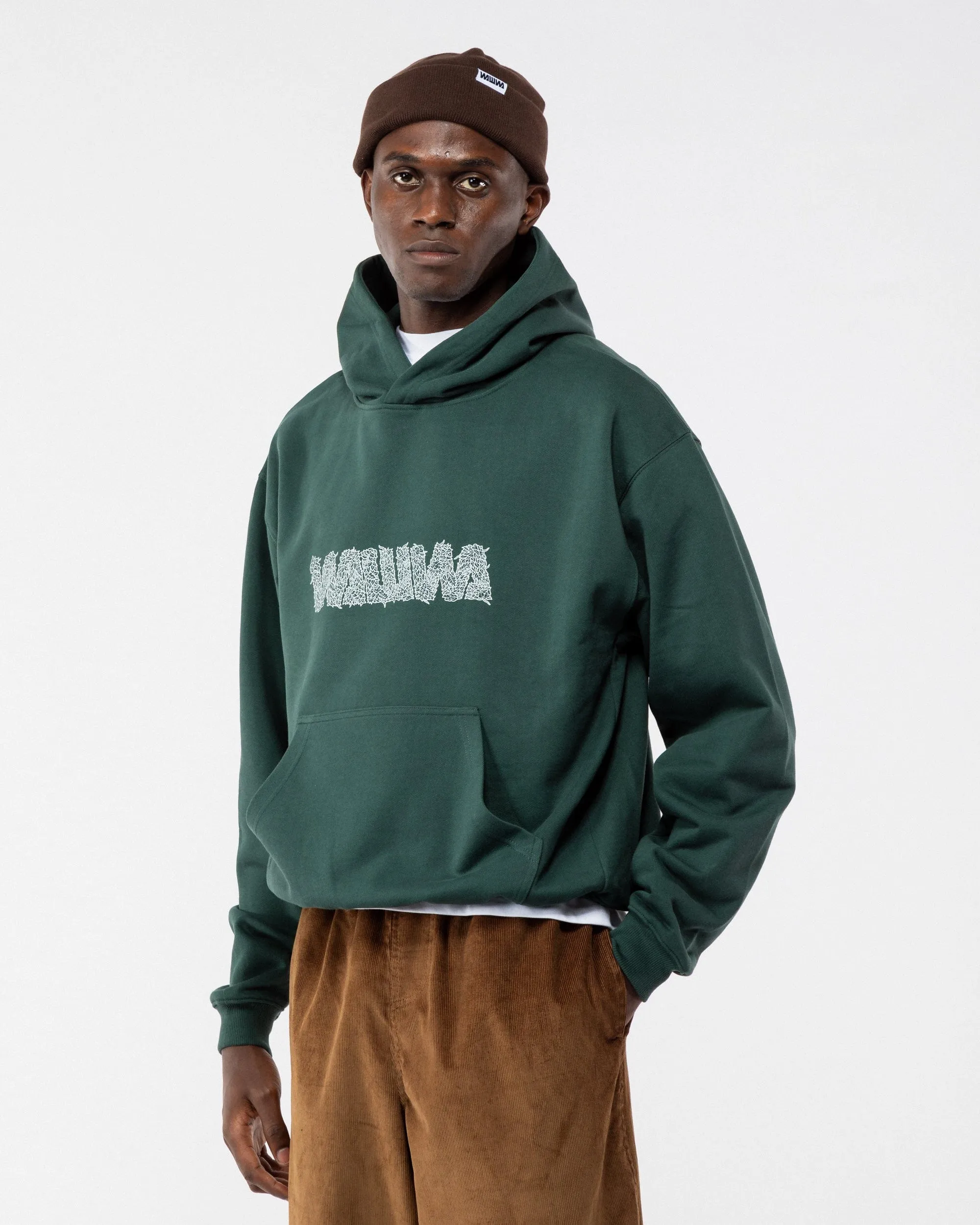 Overgrown Logo Hoody - Forest Green sold by Wawwa product image thumbnail 2