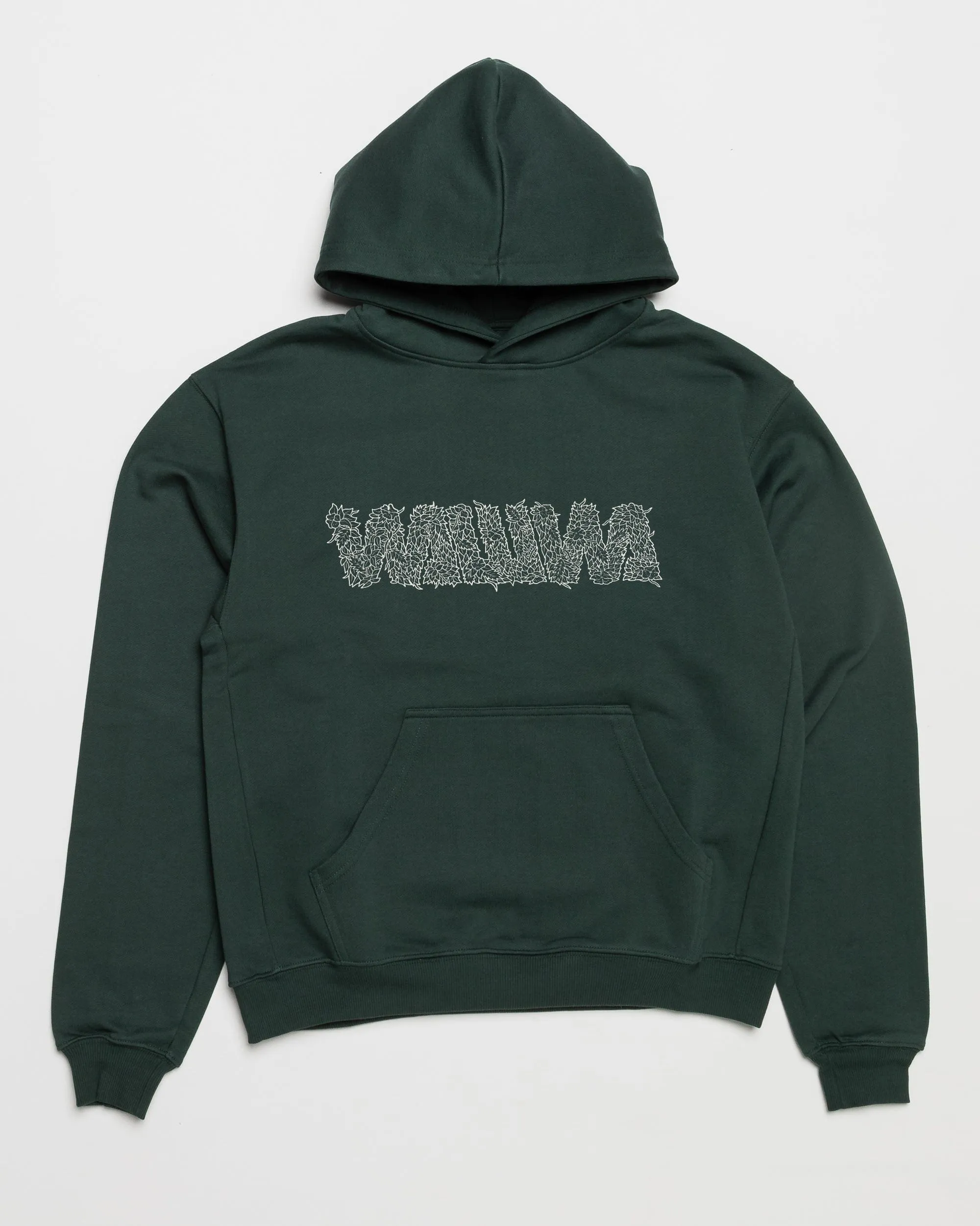 Overgrown Logo Hoody - Forest Green sold by Wawwa