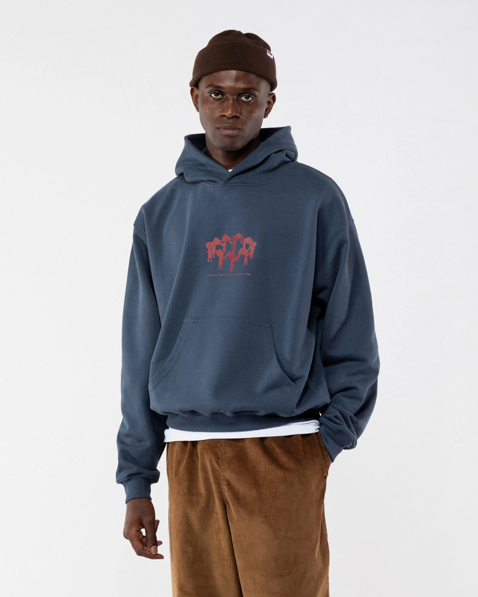 Linear Notion Hoody - Navy sold by Wawwa product image thumbnail 3