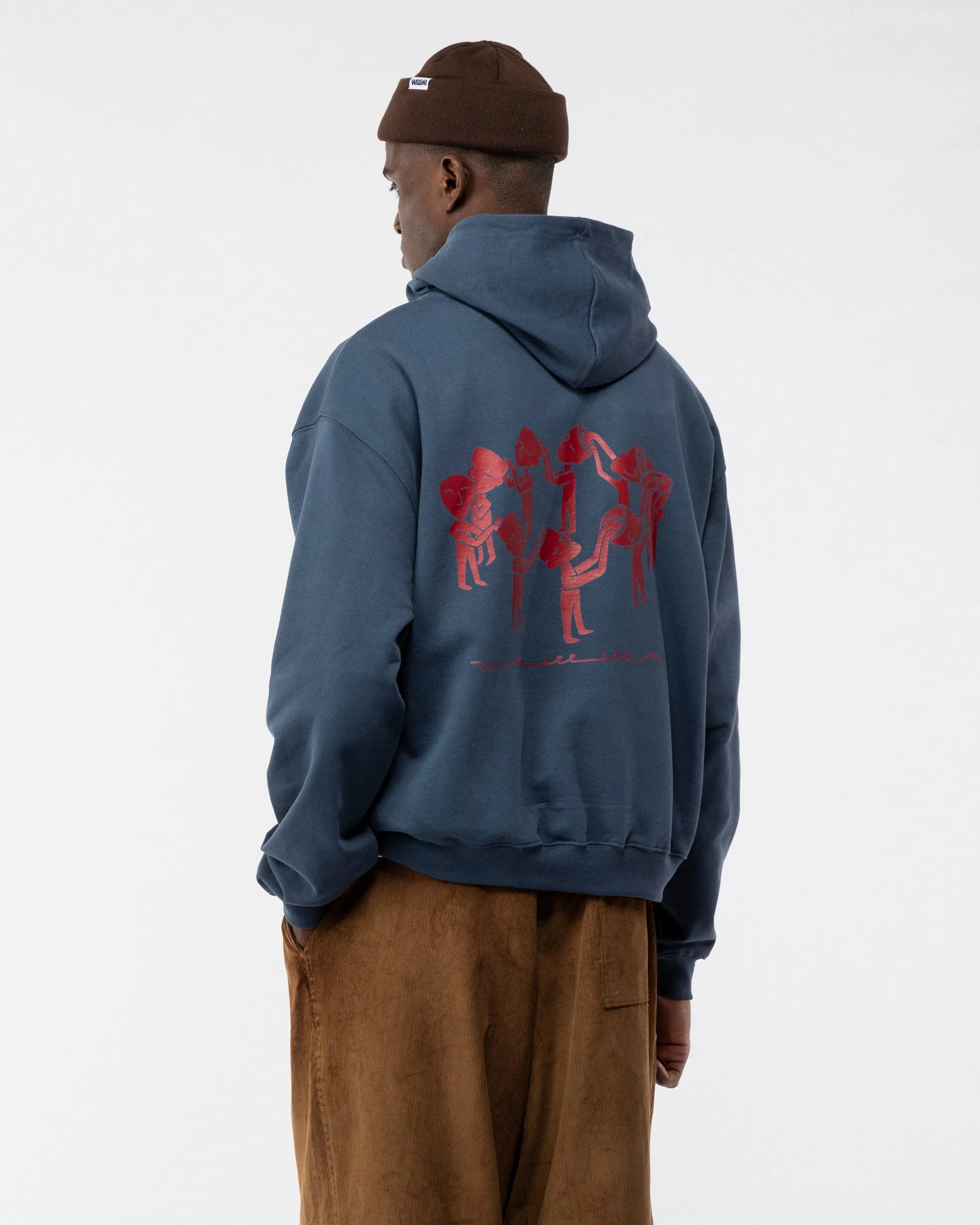 Linear Notion Hoody - Navy sold by Wawwa product image thumbnail 4