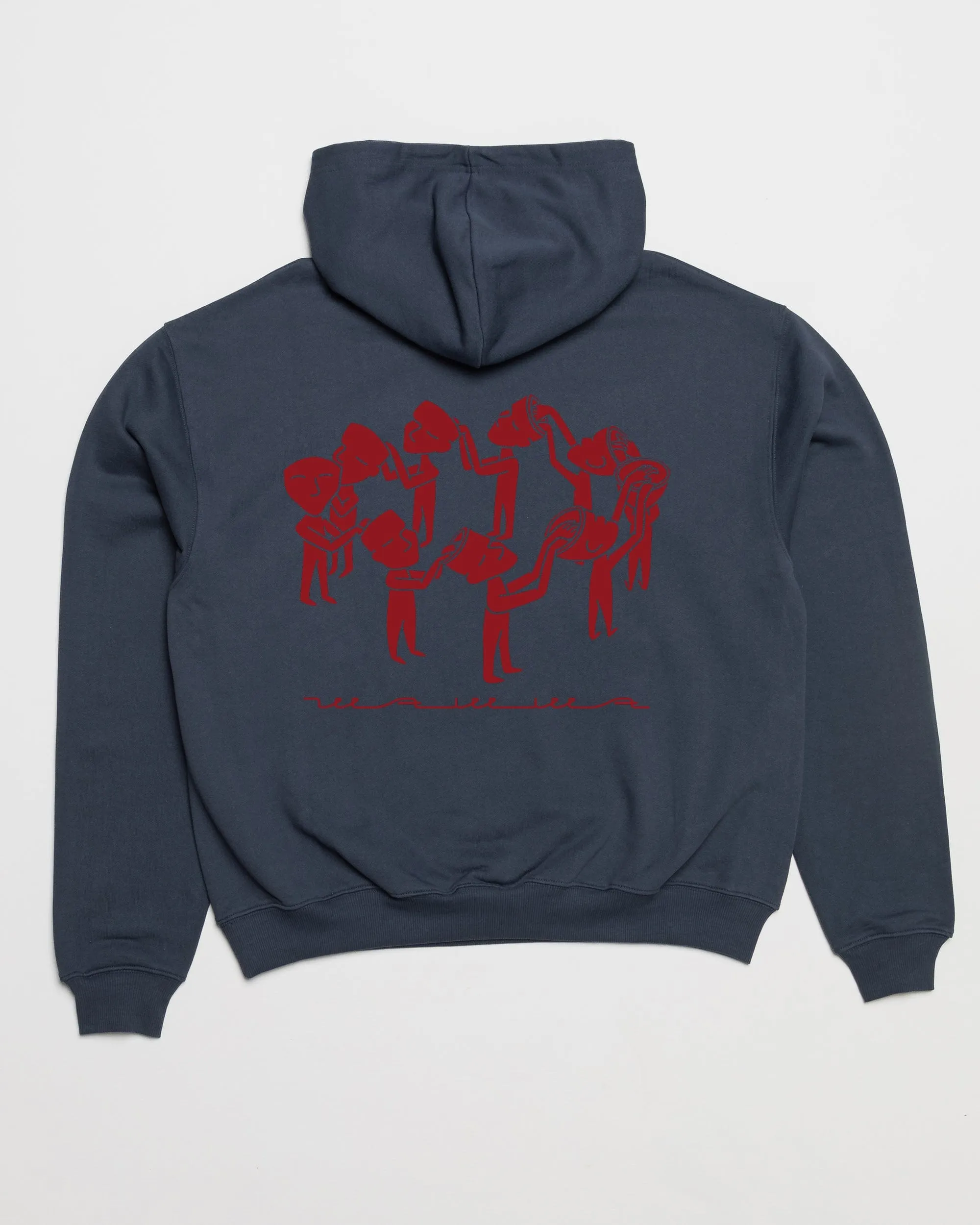 Linear Notion Hoody - Navy sold by Wawwa product image thumbnail 2