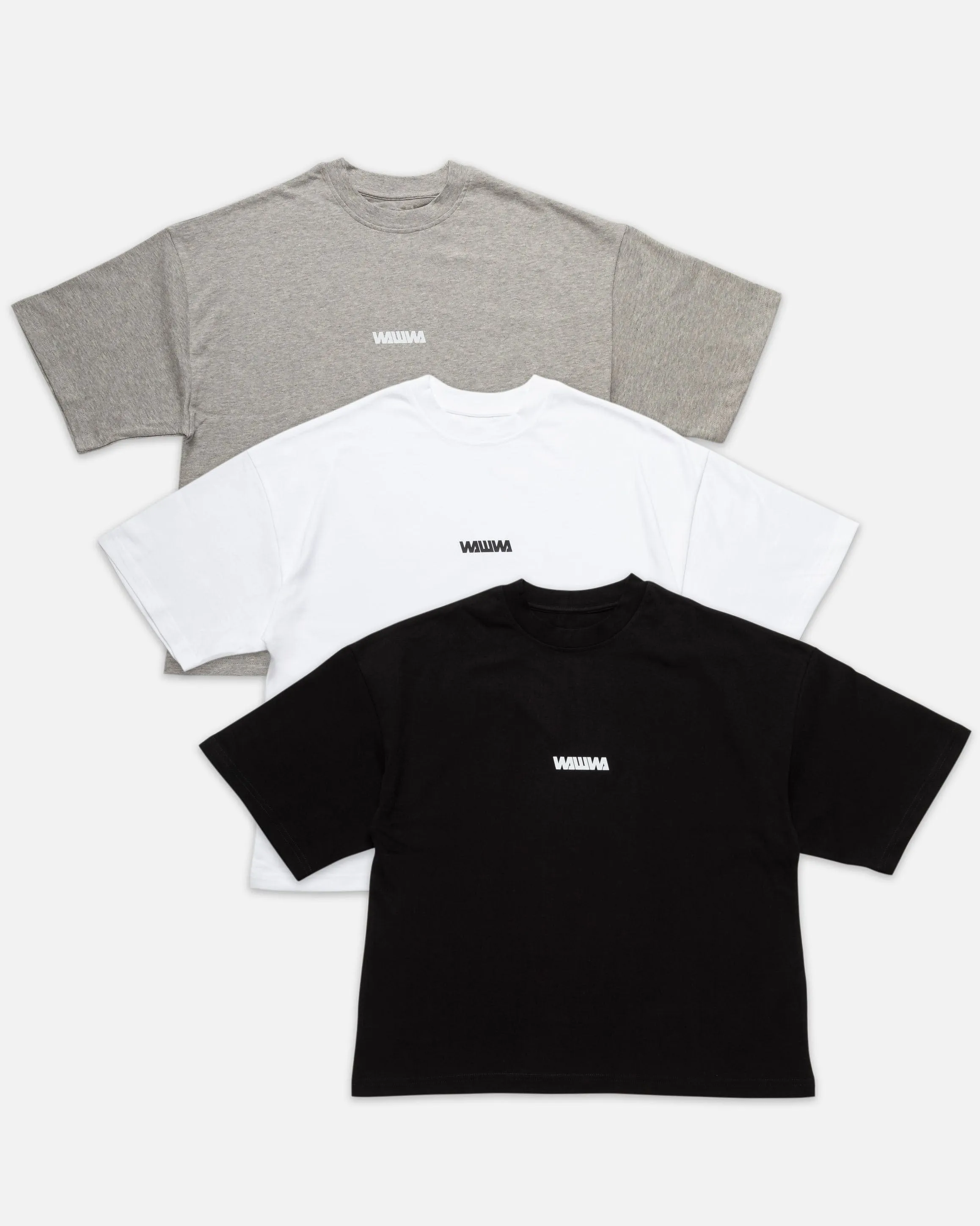 Box Logo T-Shirt - 3 Pack sold by Wawwa product image thumbnail 2