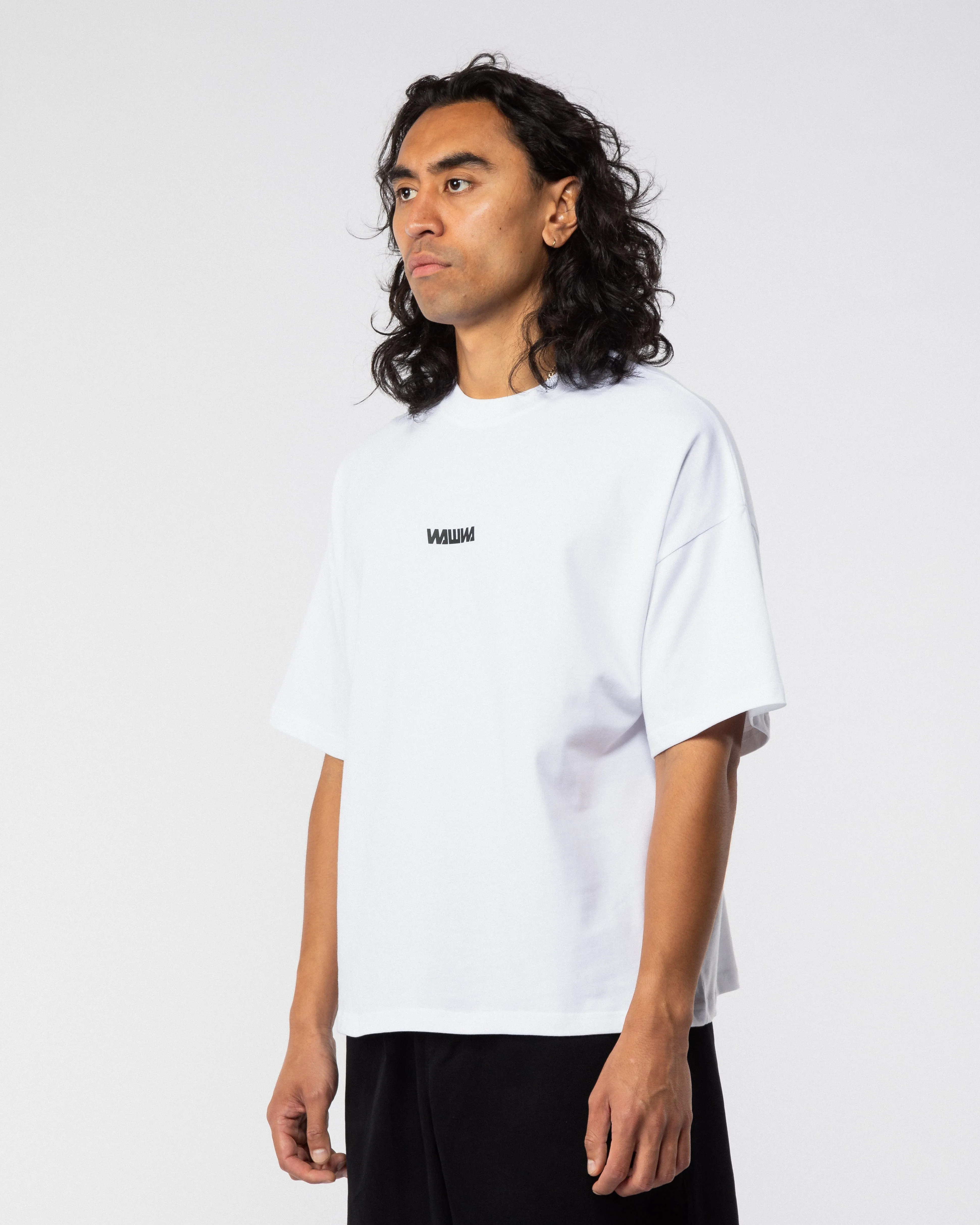 Box Logo T-Shirt - White sold by Wawwa product image thumbnail 2