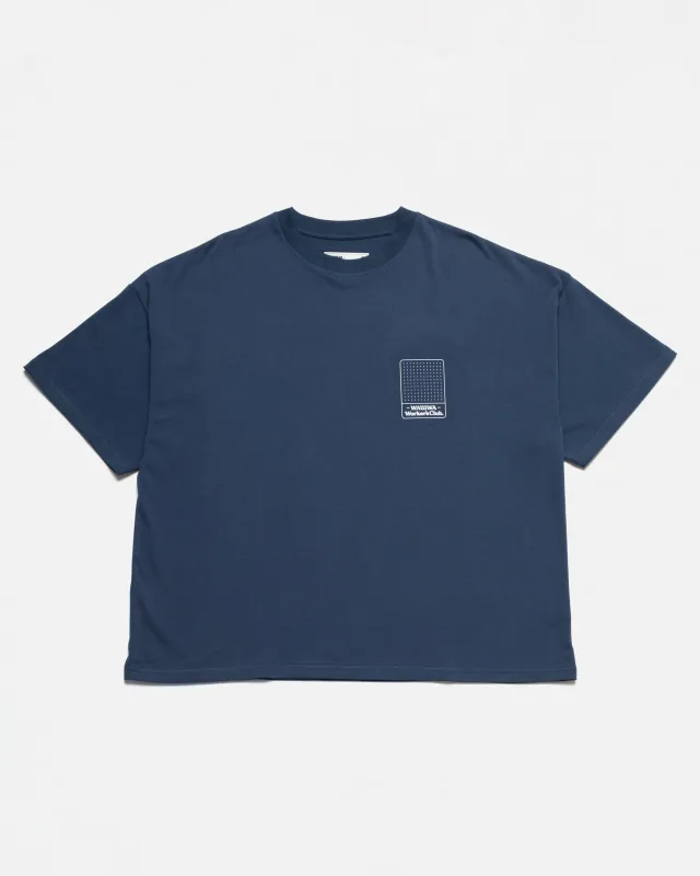 Worker's Box T-Shirt - Navy sold by Wawwa