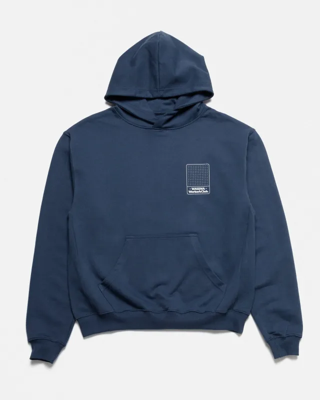 Worker's 470 Hoody - Navy sold by Wawwa