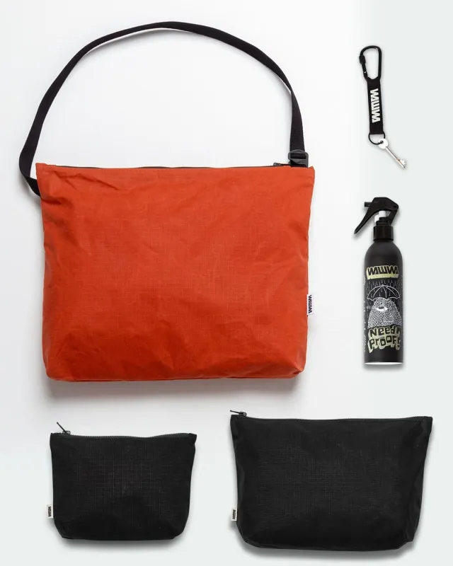 Messenger Set - Biscuit Orange sold by Wawwa