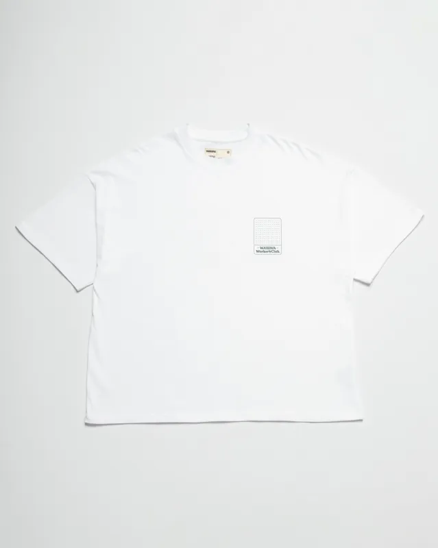 Worker's Box T-Shirt - White sold by Wawwa