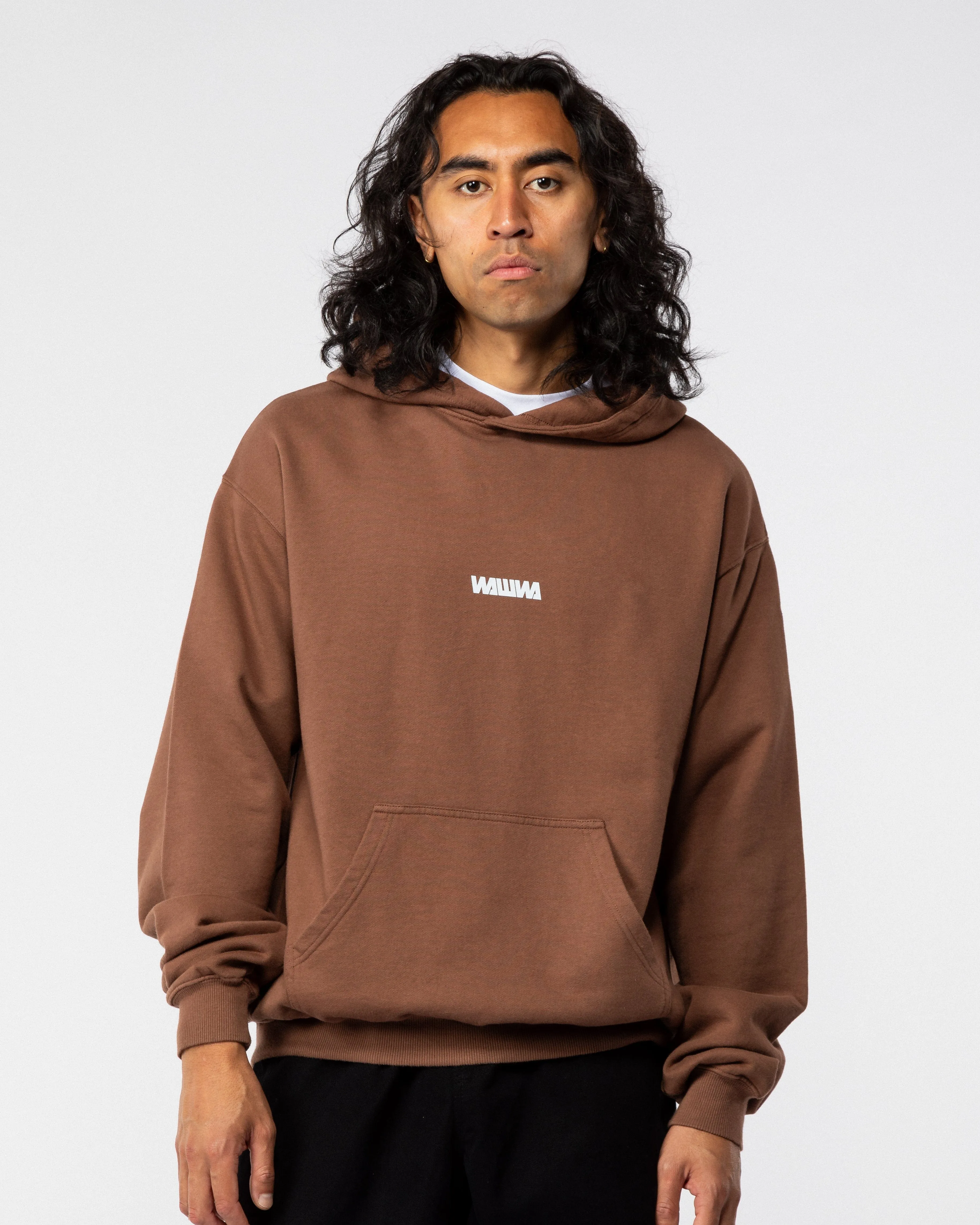 470 Logo Hoody - Brown sold by Wawwa product image thumbnail 2