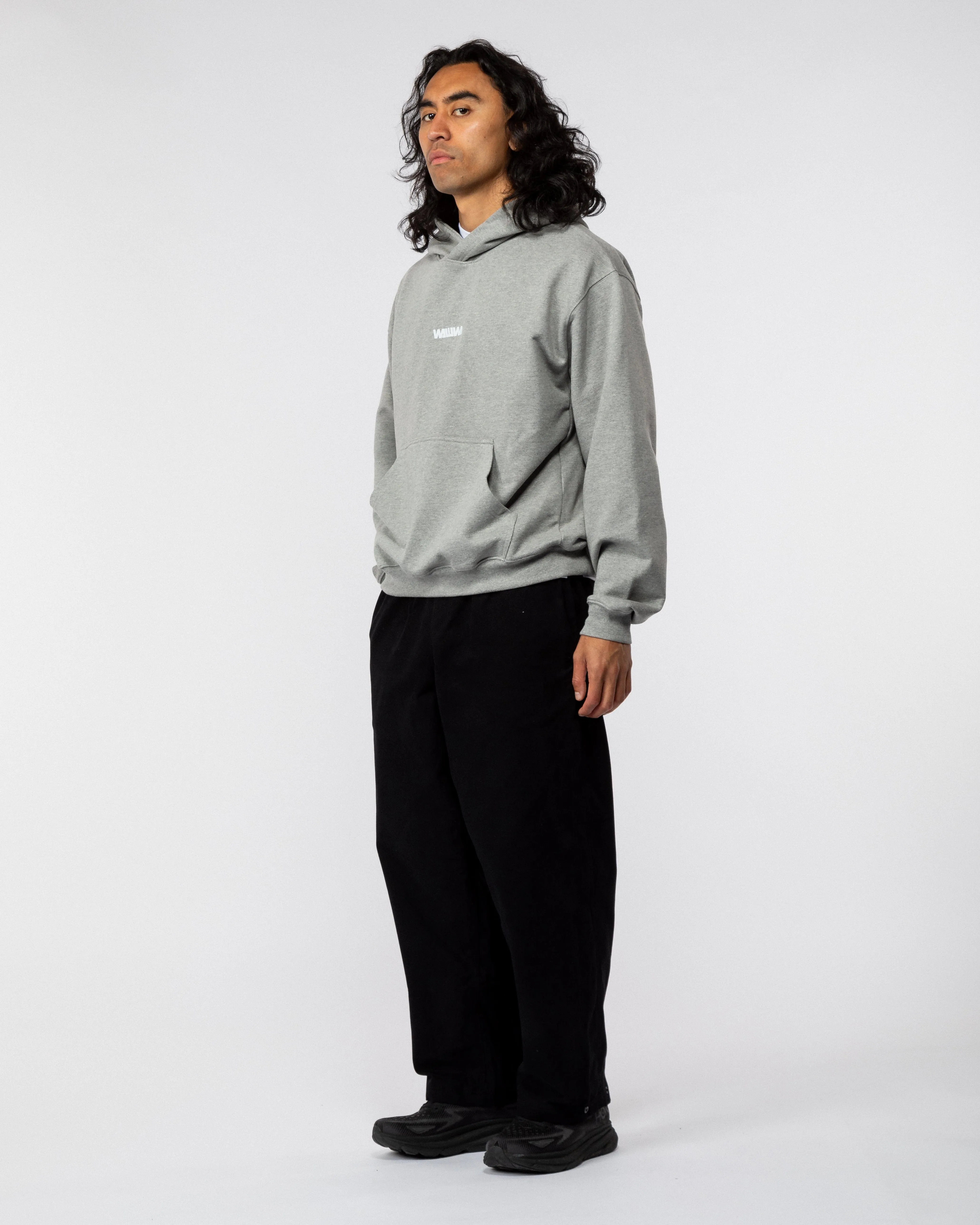 470 Logo Hoody - Grey Marl sold by Wawwa product image thumbnail 5