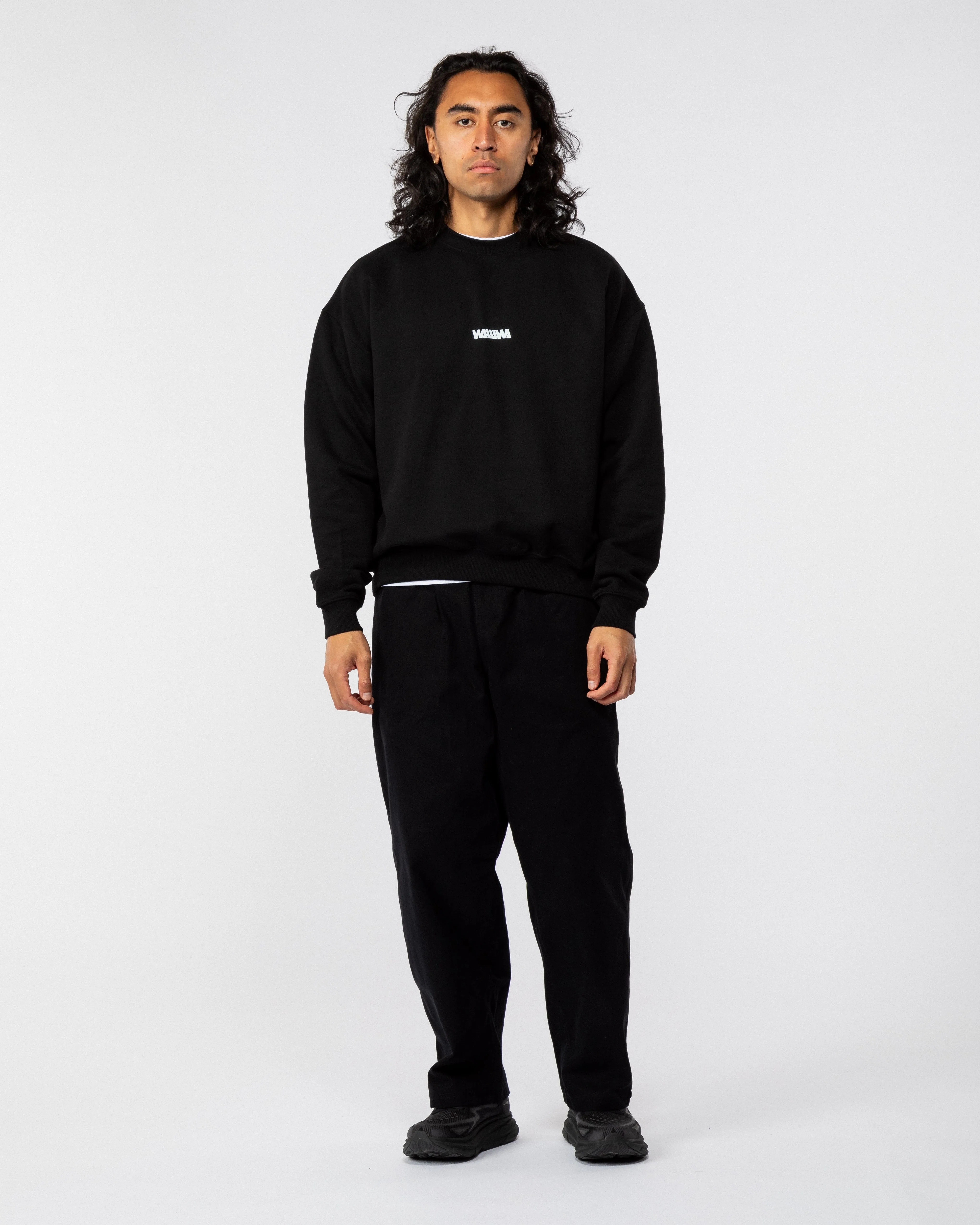 470 Logo Hoody - Black sold by Wawwa product image thumbnail 5