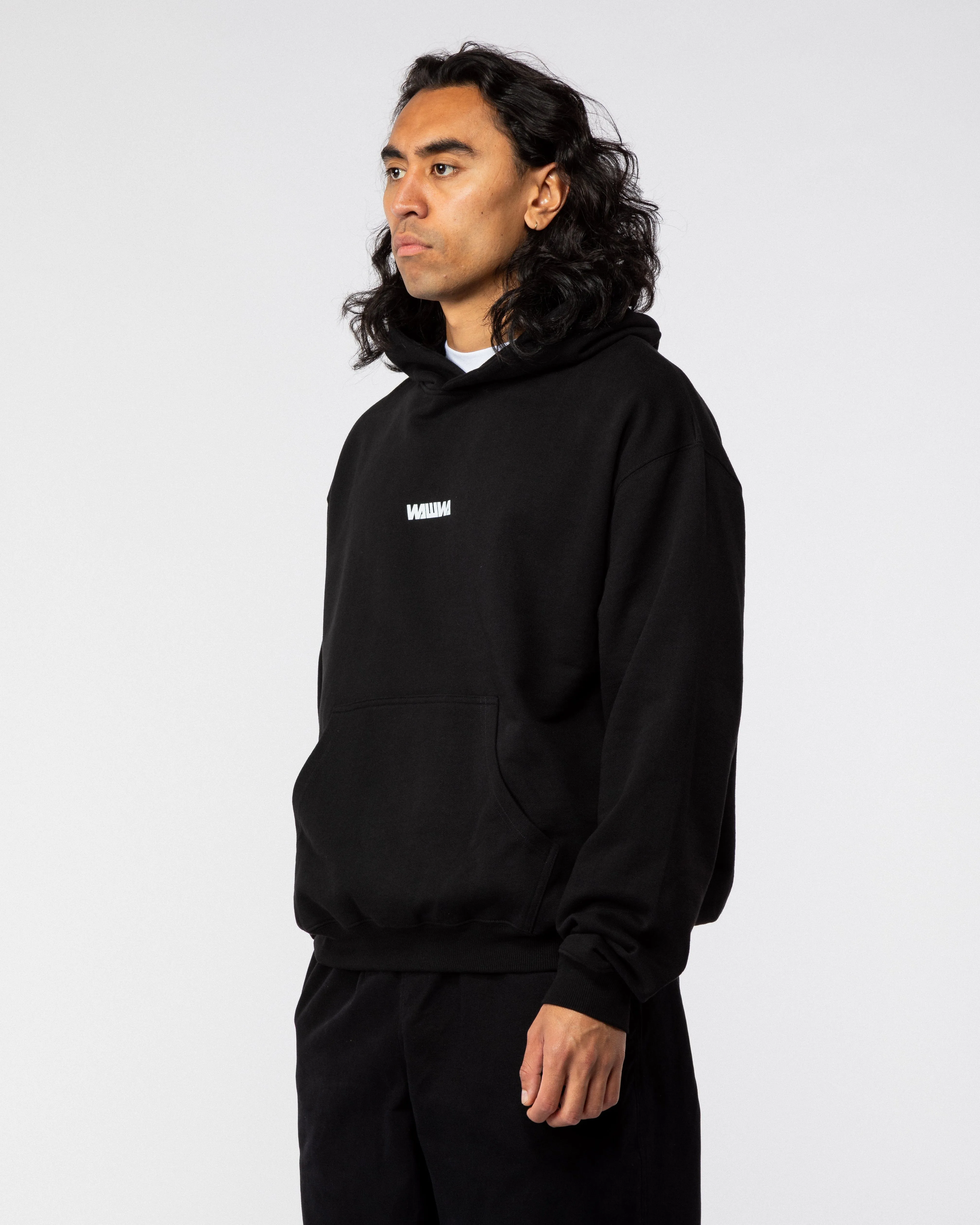 470 Logo Hoody - Black sold by Wawwa product image thumbnail 4