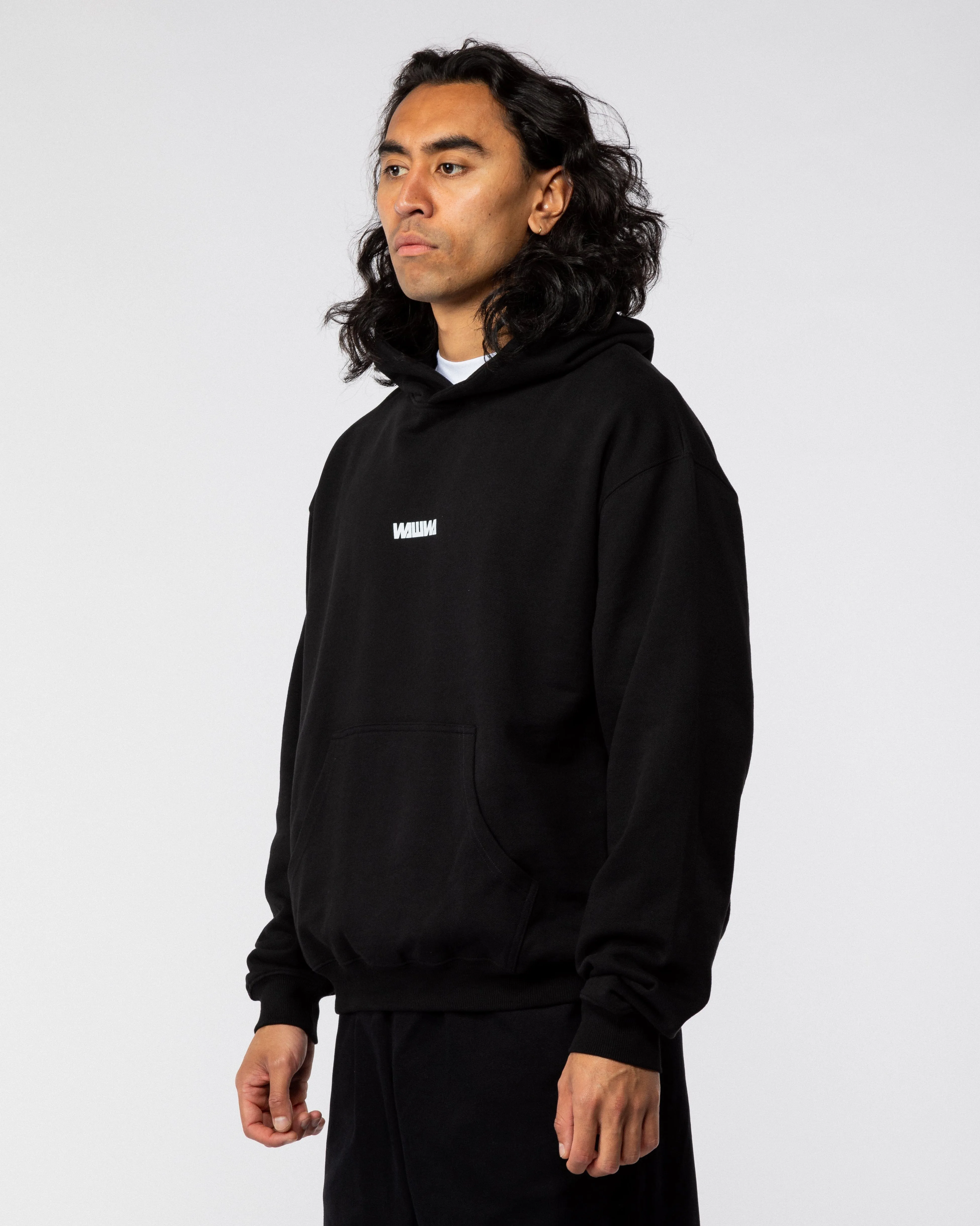 470 Logo Hoody - Black sold by Wawwa product image thumbnail 3