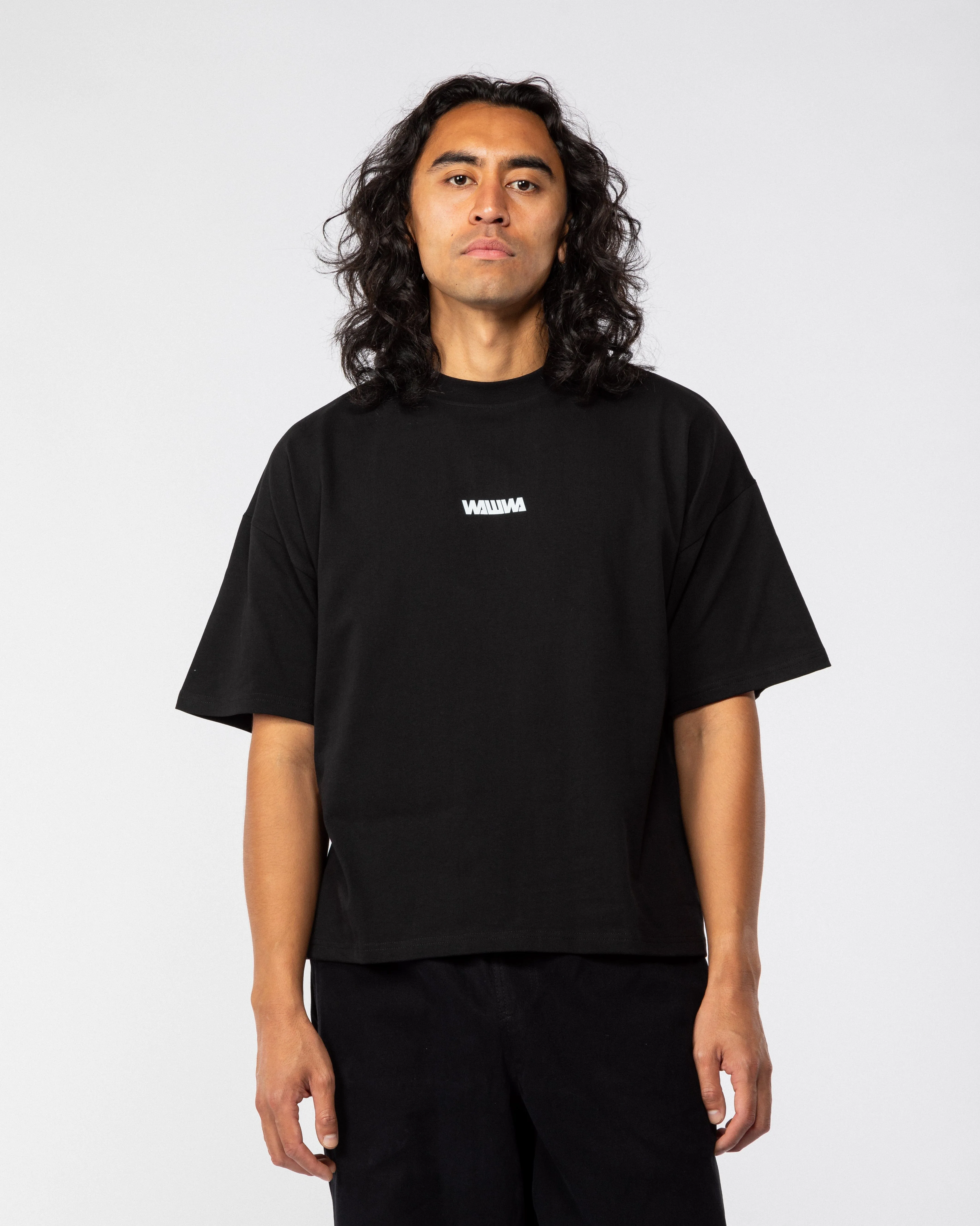 Box Logo T-Shirt - Black sold by Wawwa