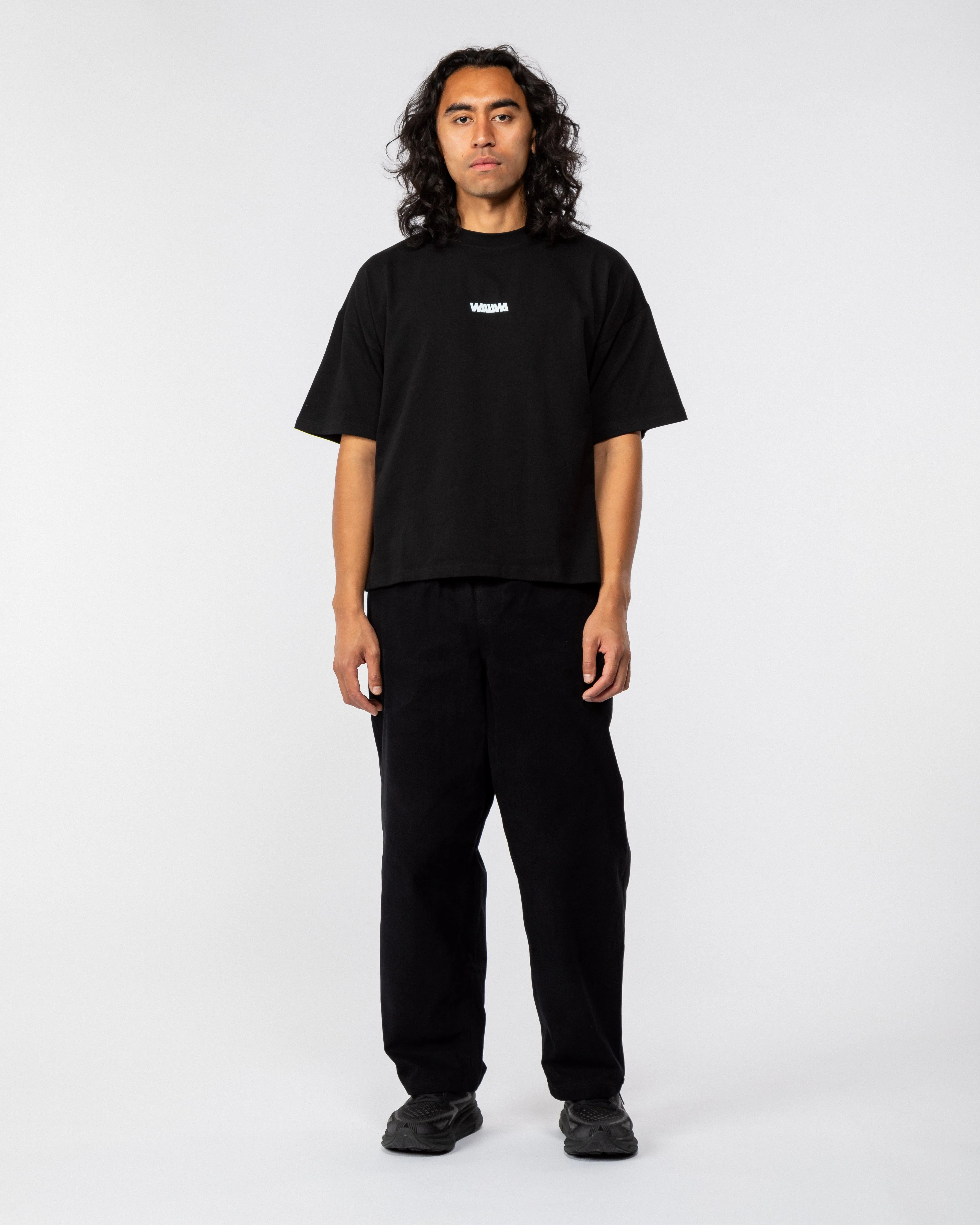 Box Logo T-Shirt - Black sold by Wawwa product image thumbnail 3