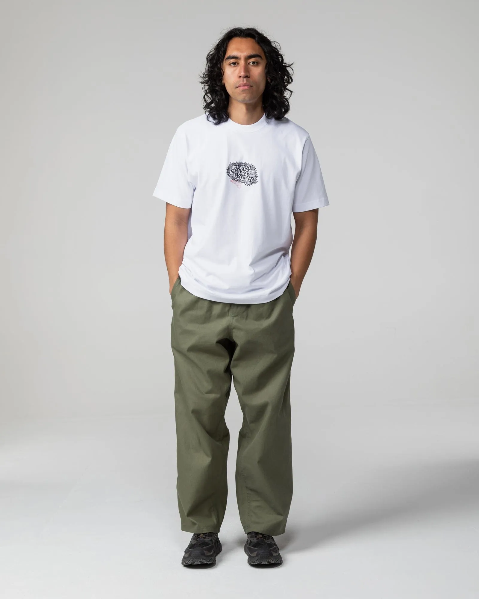 Radical Change T-Shirt - White sold by Wawwa product image thumbnail 3