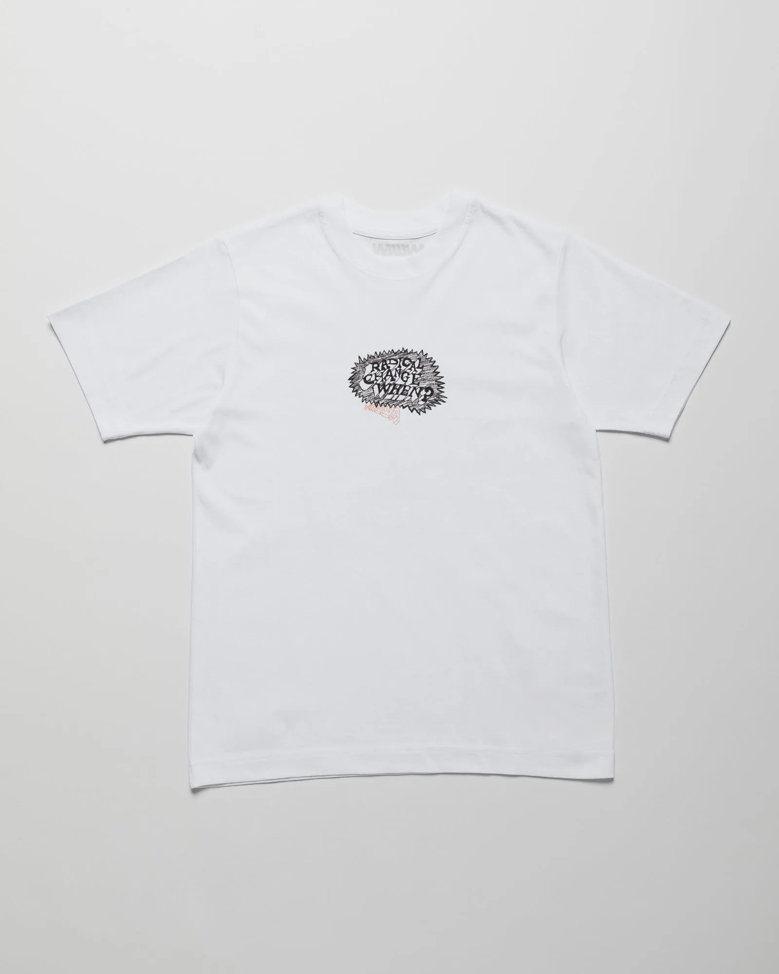 Radical Change T-Shirt - White sold by Wawwa