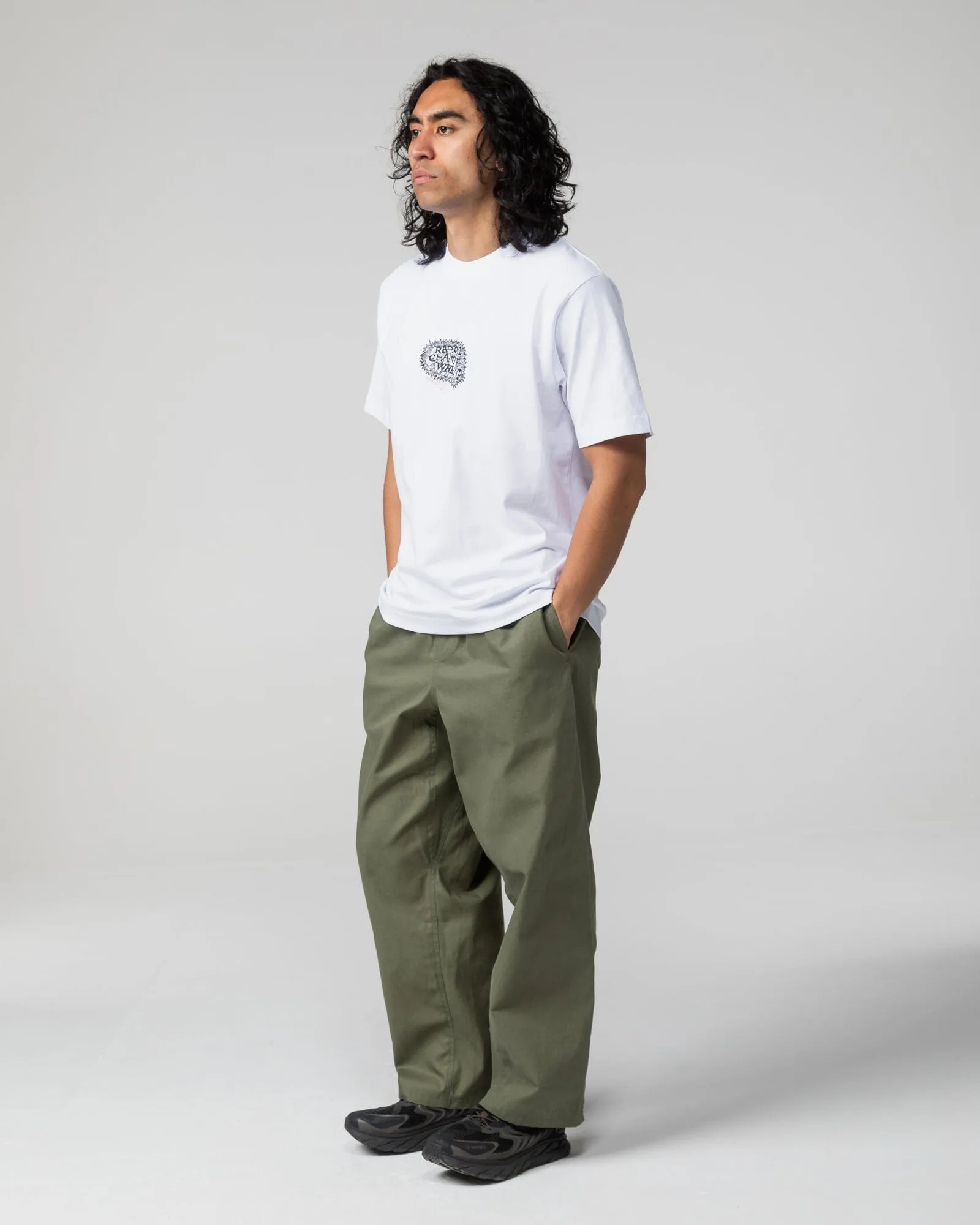 Radical Change T-Shirt - White sold by Wawwa product image thumbnail 4