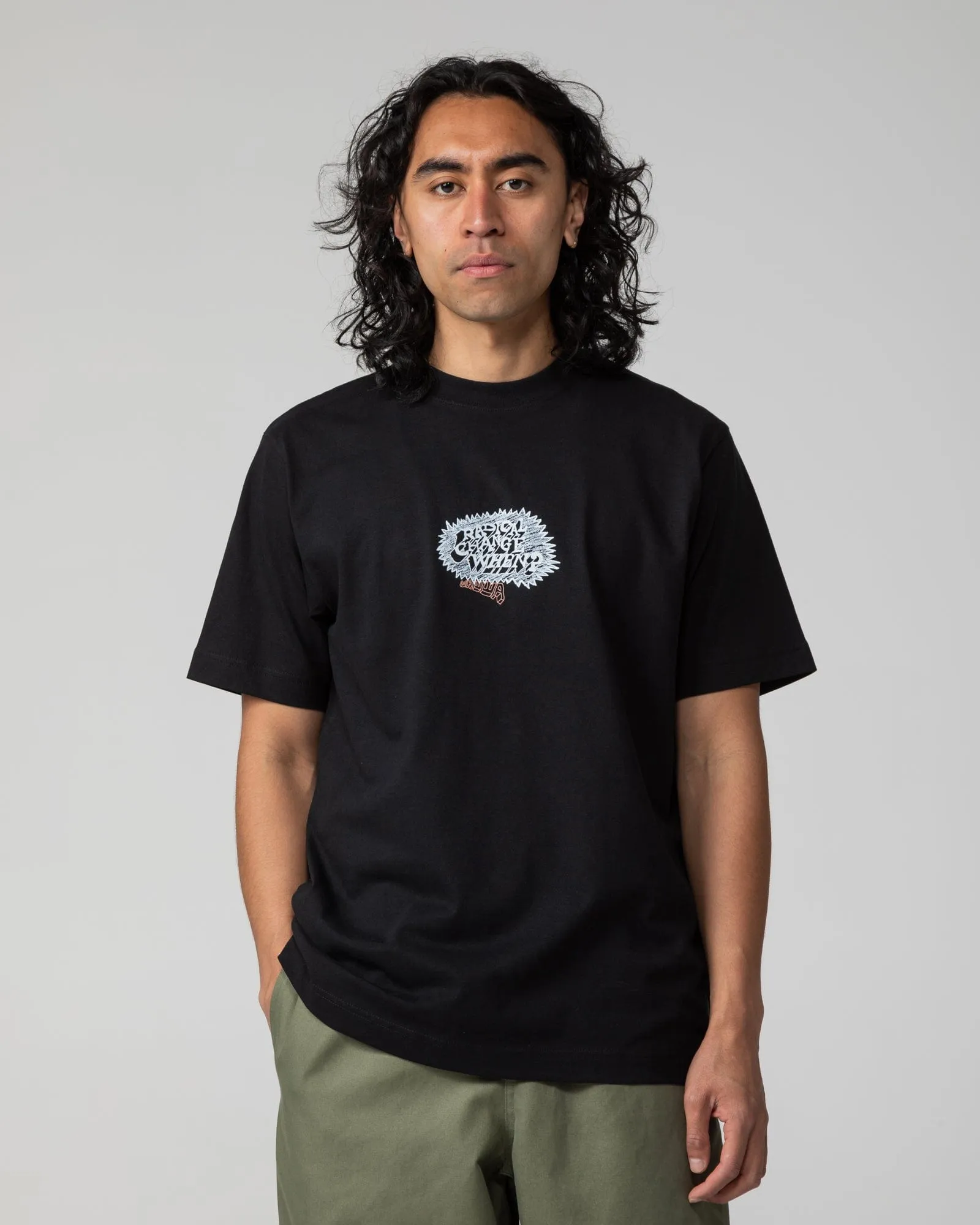 Radical Change T-Shirt - Black sold by Wawwa product image thumbnail 5