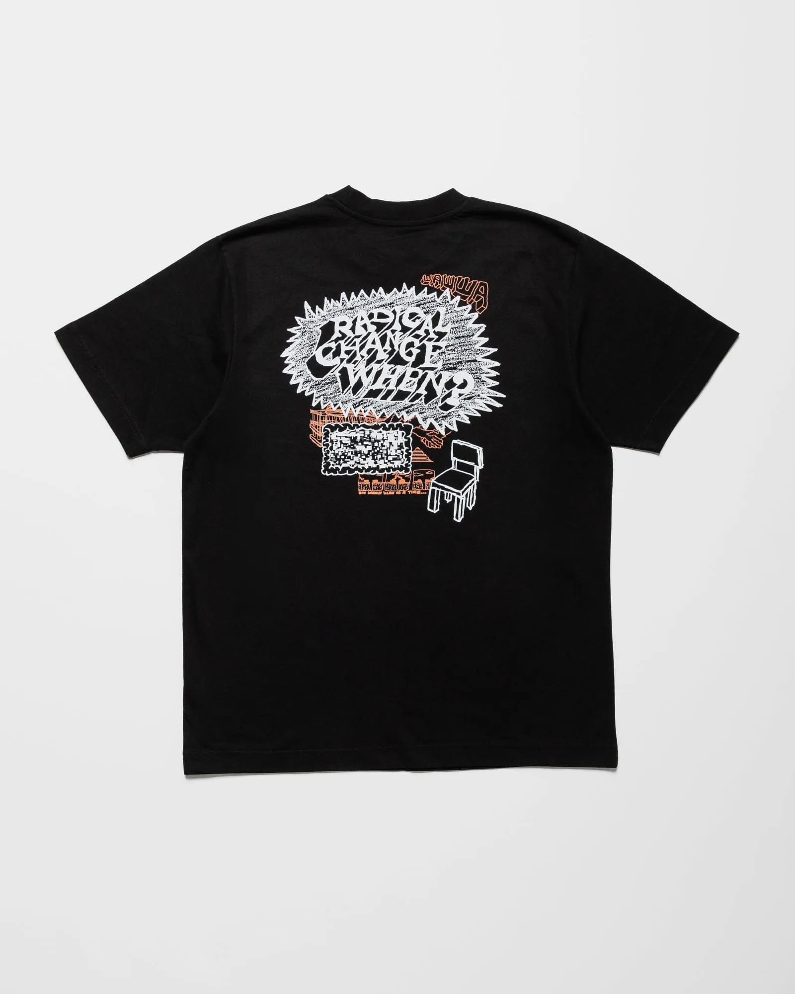 Radical Change T-Shirt - Black sold by Wawwa product image thumbnail 2
