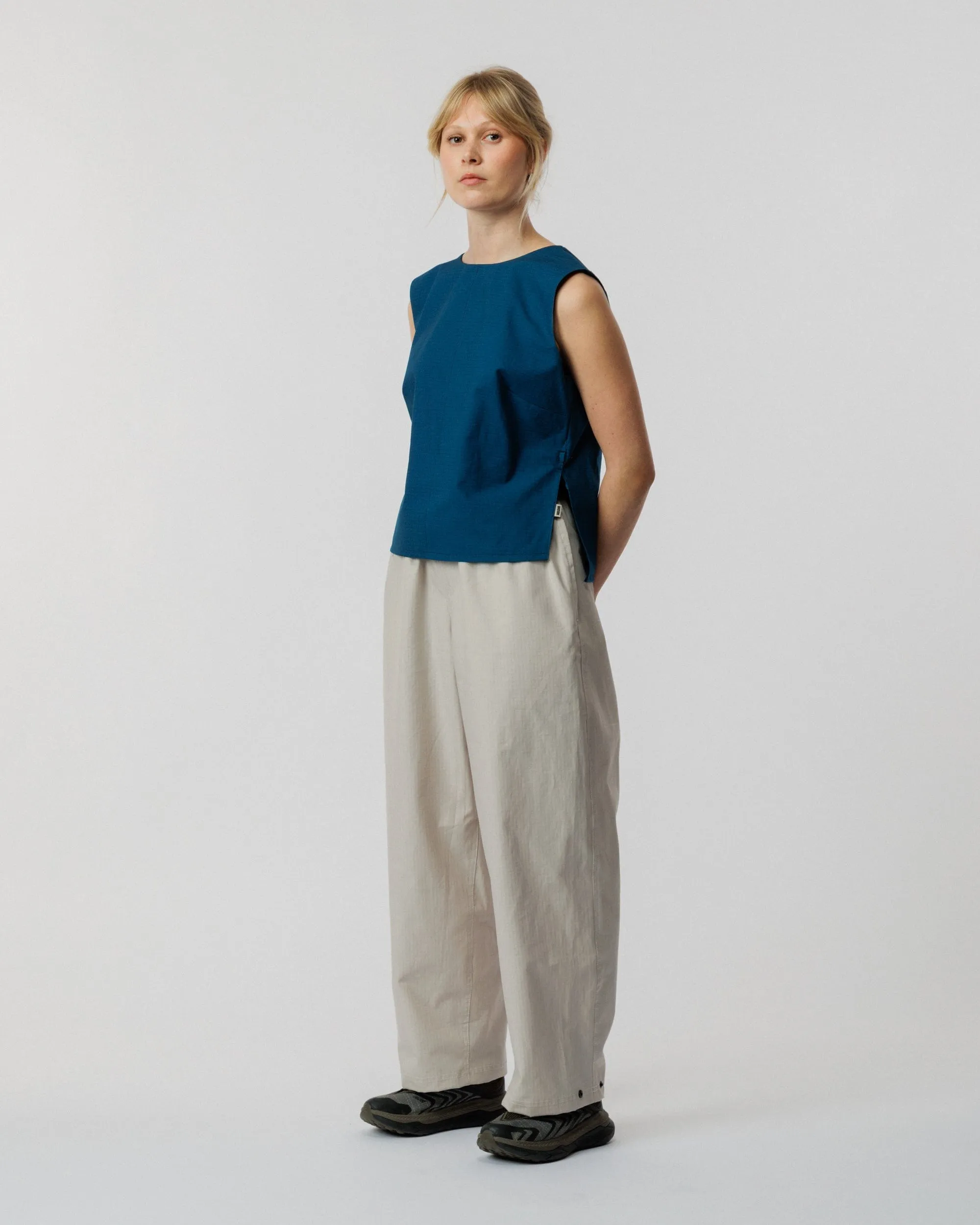 Aimee Ripstop Top - Marine sold by Wawwa product image thumbnail 2