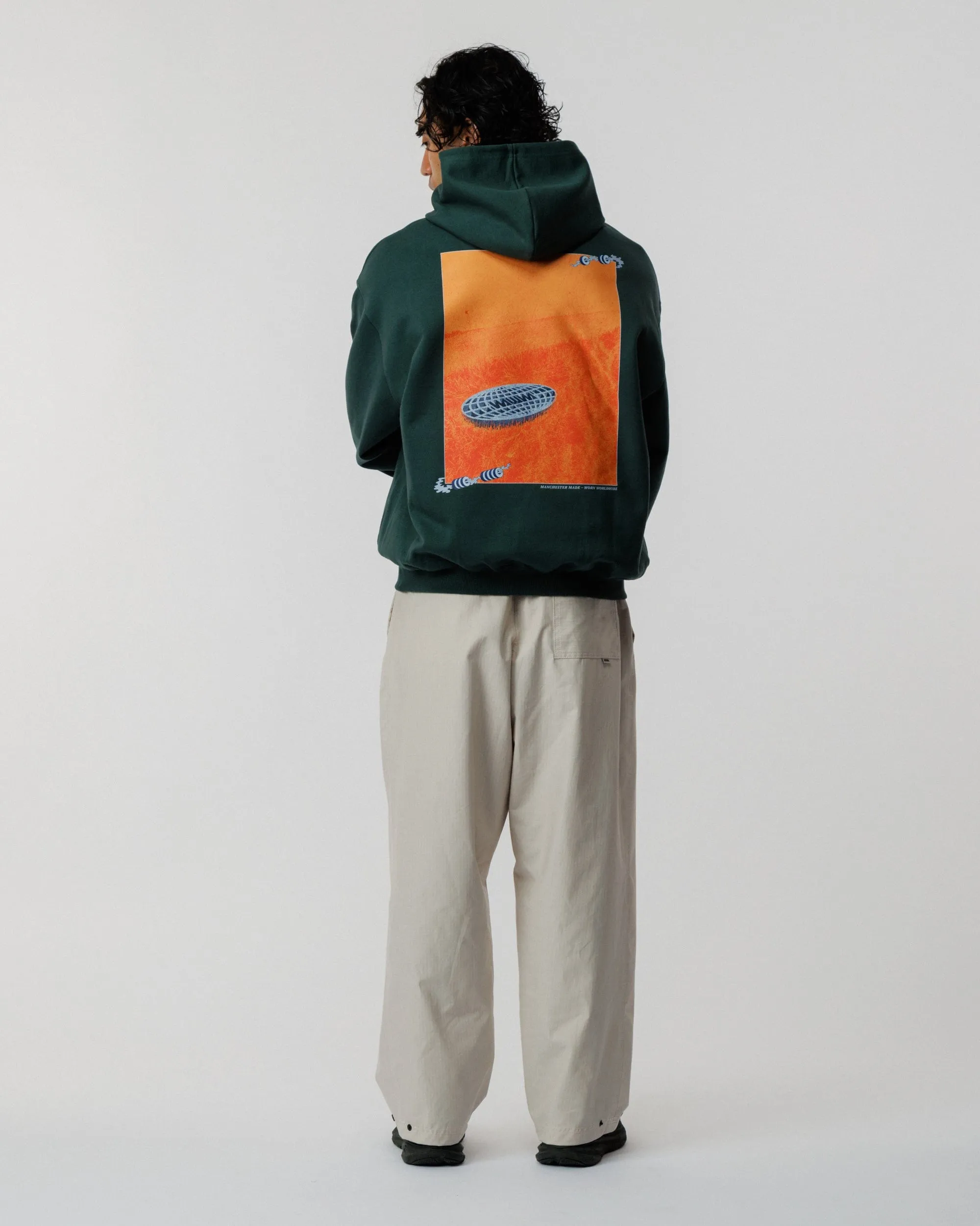 Murmur Hoody - Forest Green sold by Wawwa product image thumbnail 4